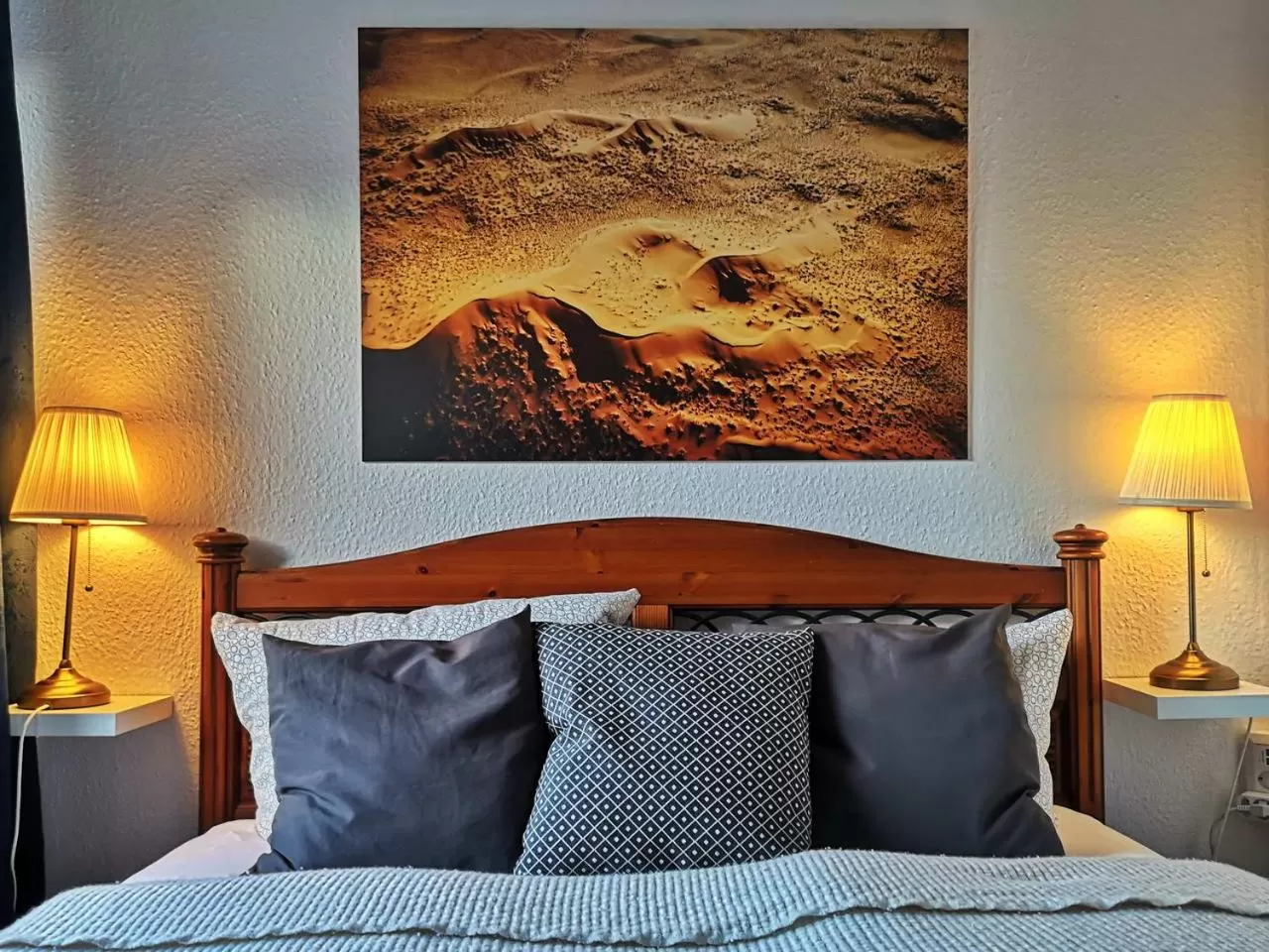 Bed in Landlust Hotel