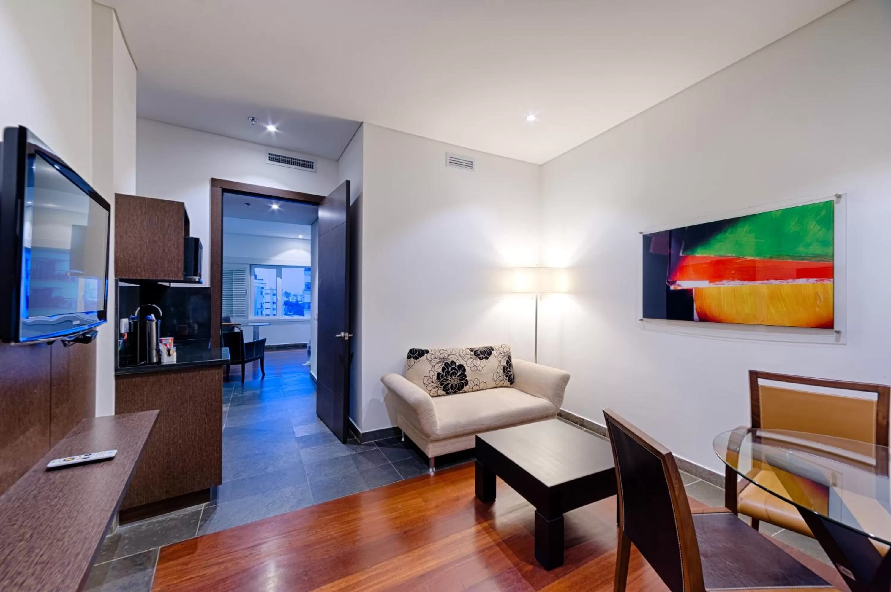 Living room in Hotel Spiwak Chipichape Cali