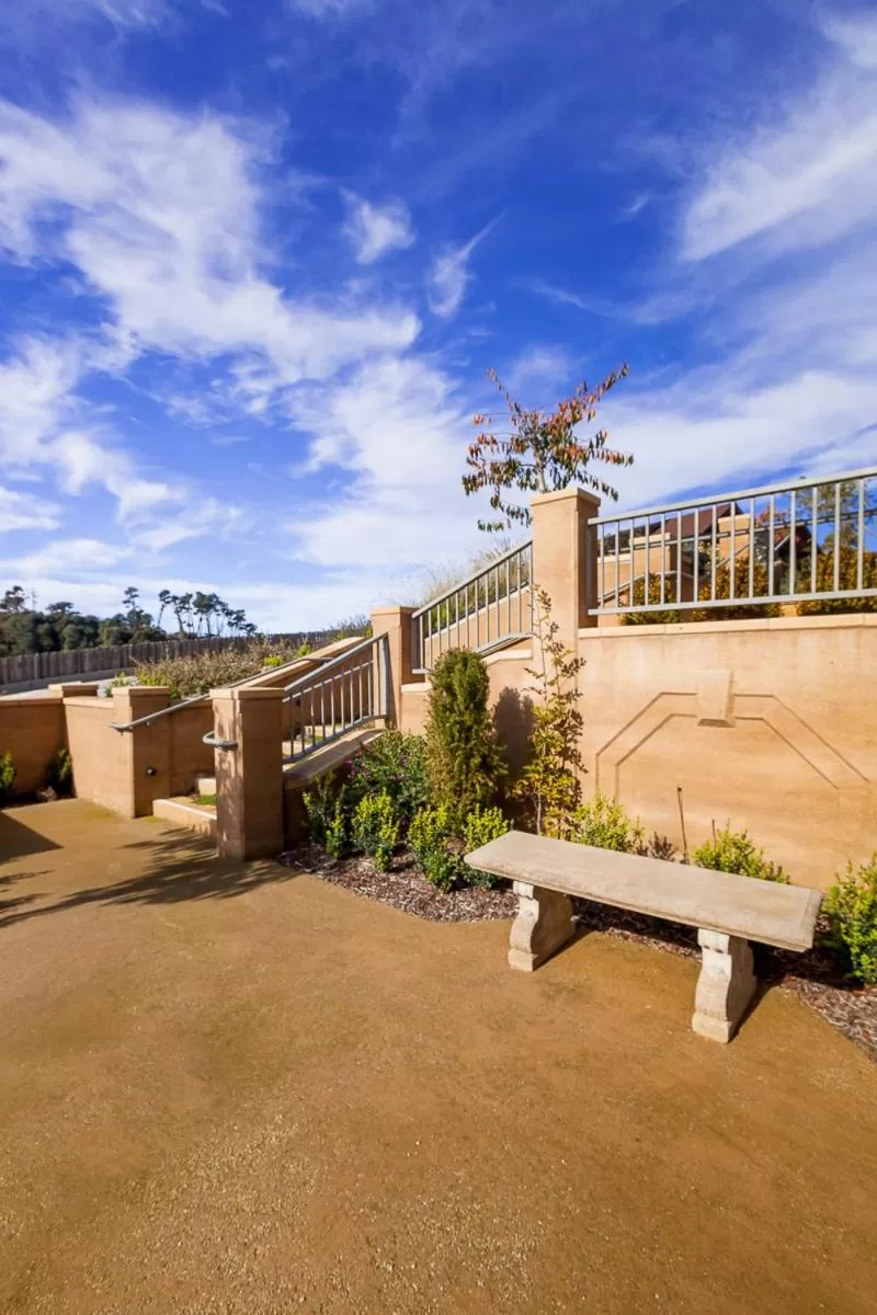 Garden in Noyo Harbor Inn