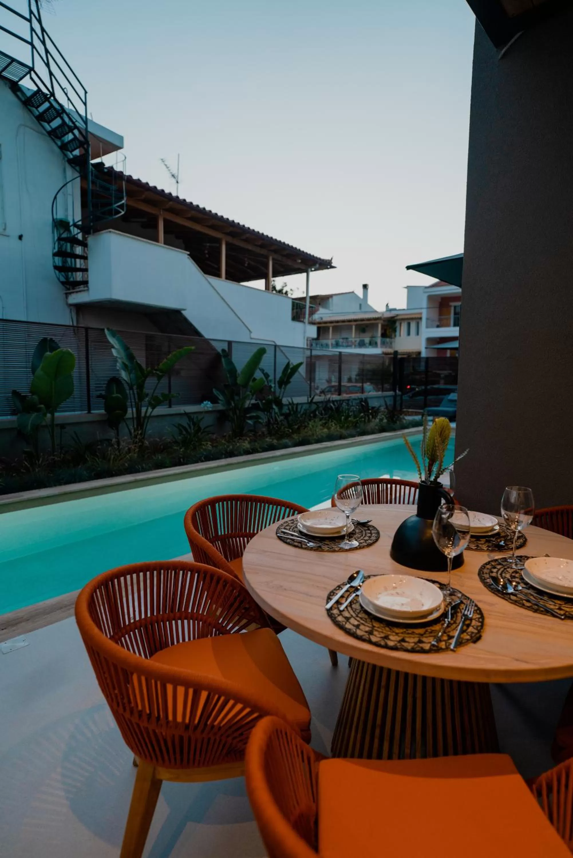 Dining area in Capital Luxury Suites