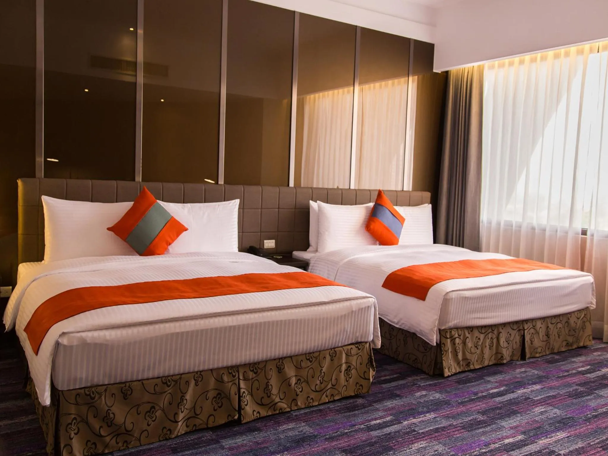 City view, Bed in Hoya Resort Hotel Kaohsiung