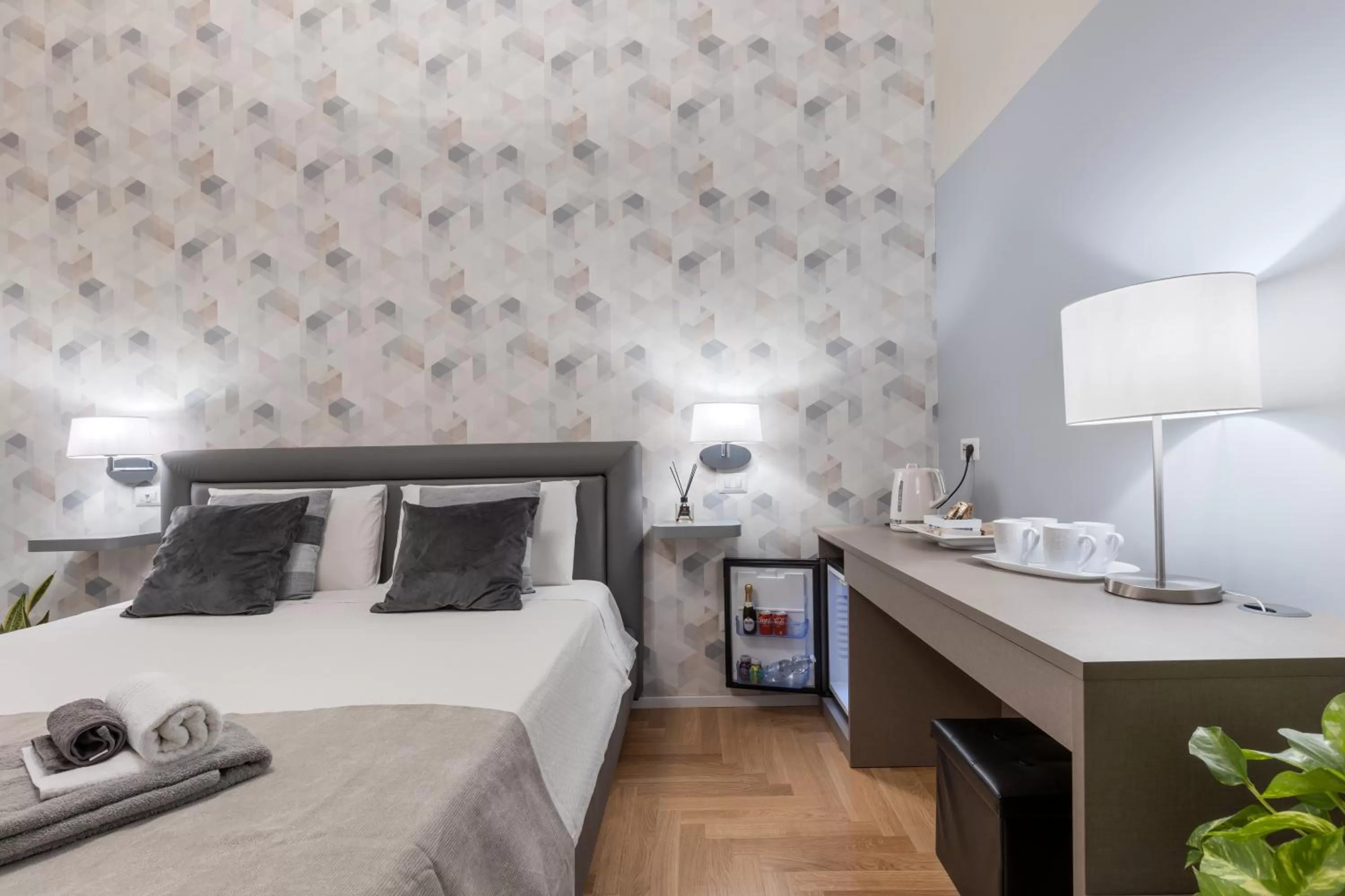 Bed in Suites Romae Rex