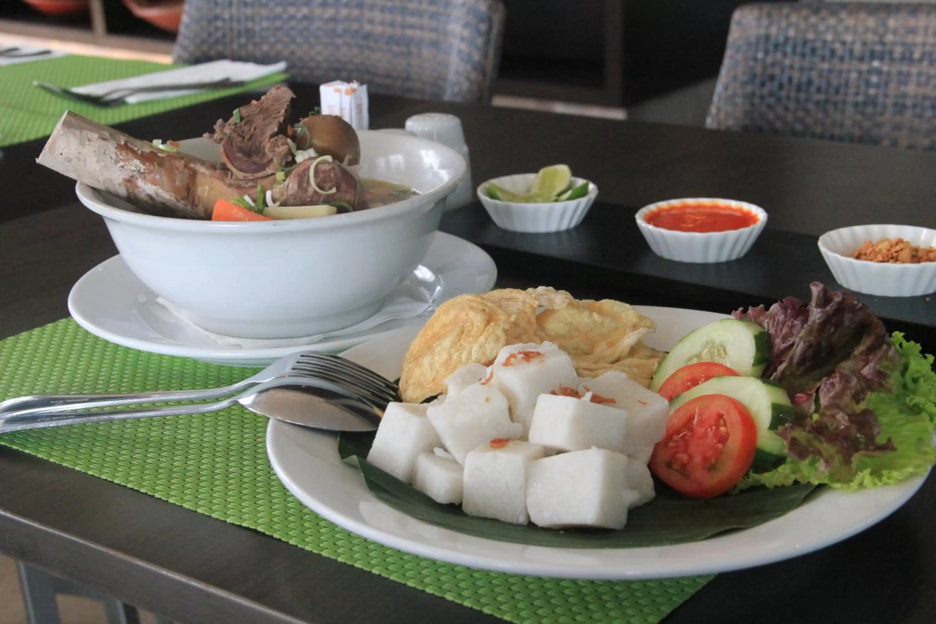 Food in Lombok Astoria Hotel