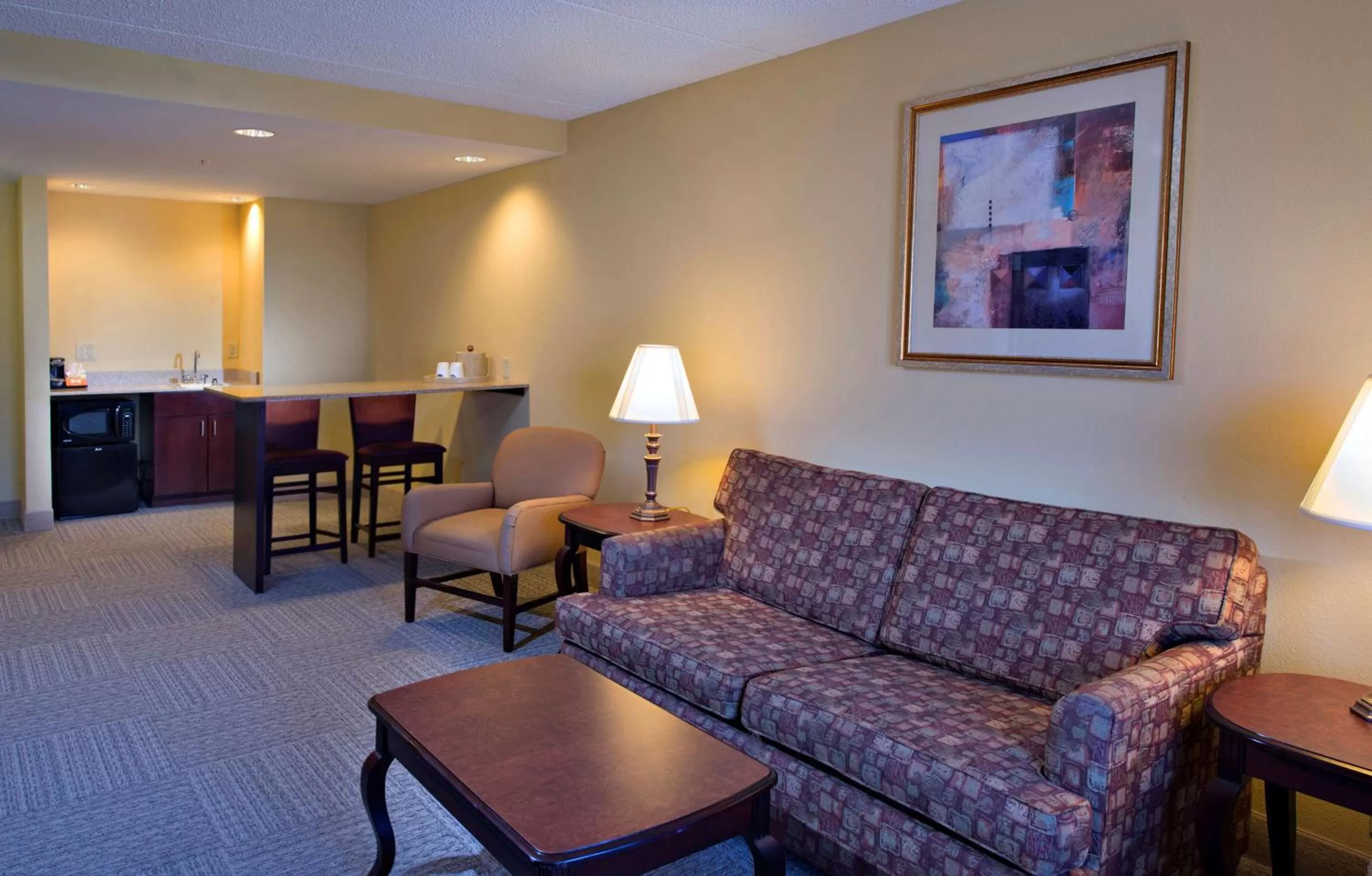 Living room in Hampton Inn Bennington