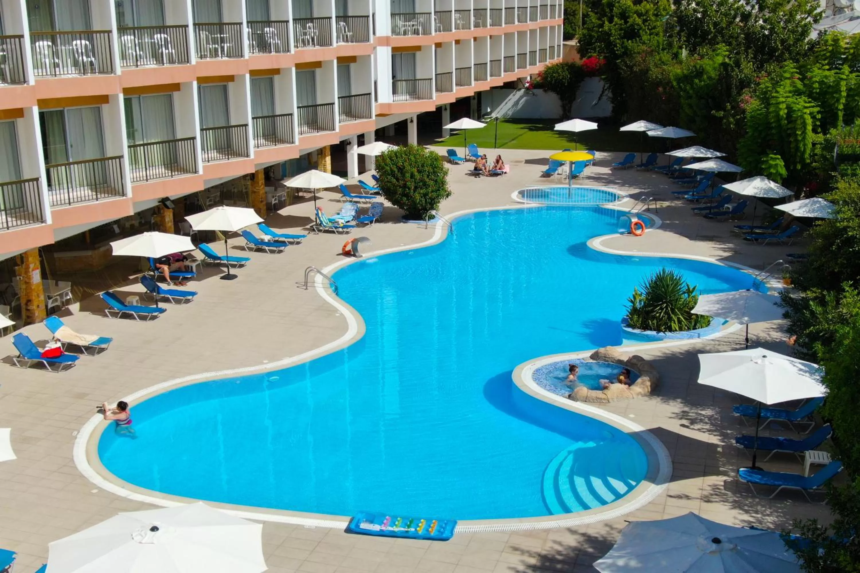 Swimming pool in Avlida Hotel