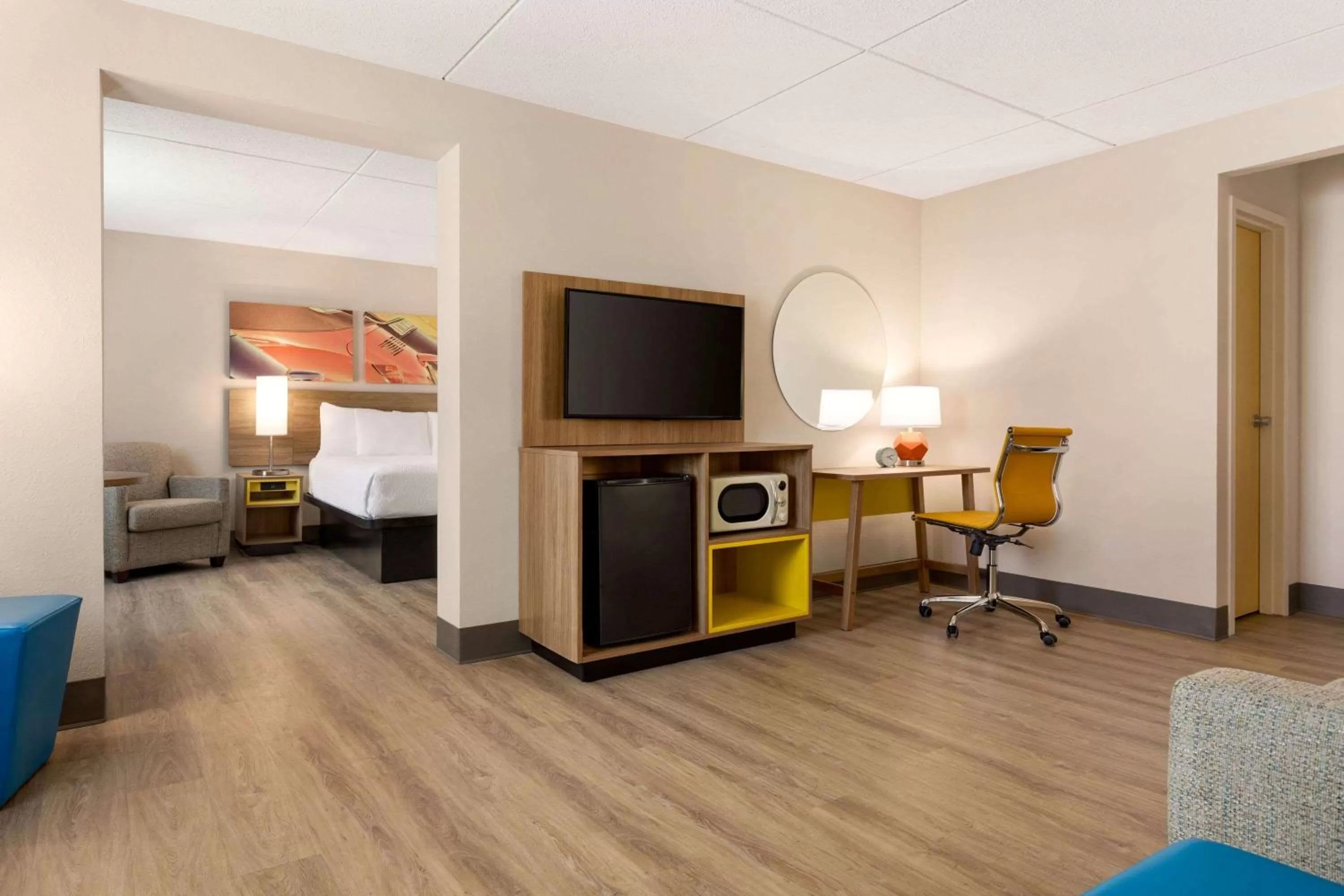 Photo of the whole room in Hotel Bo, a Days Inn by Wyndham Chattanooga Downtown