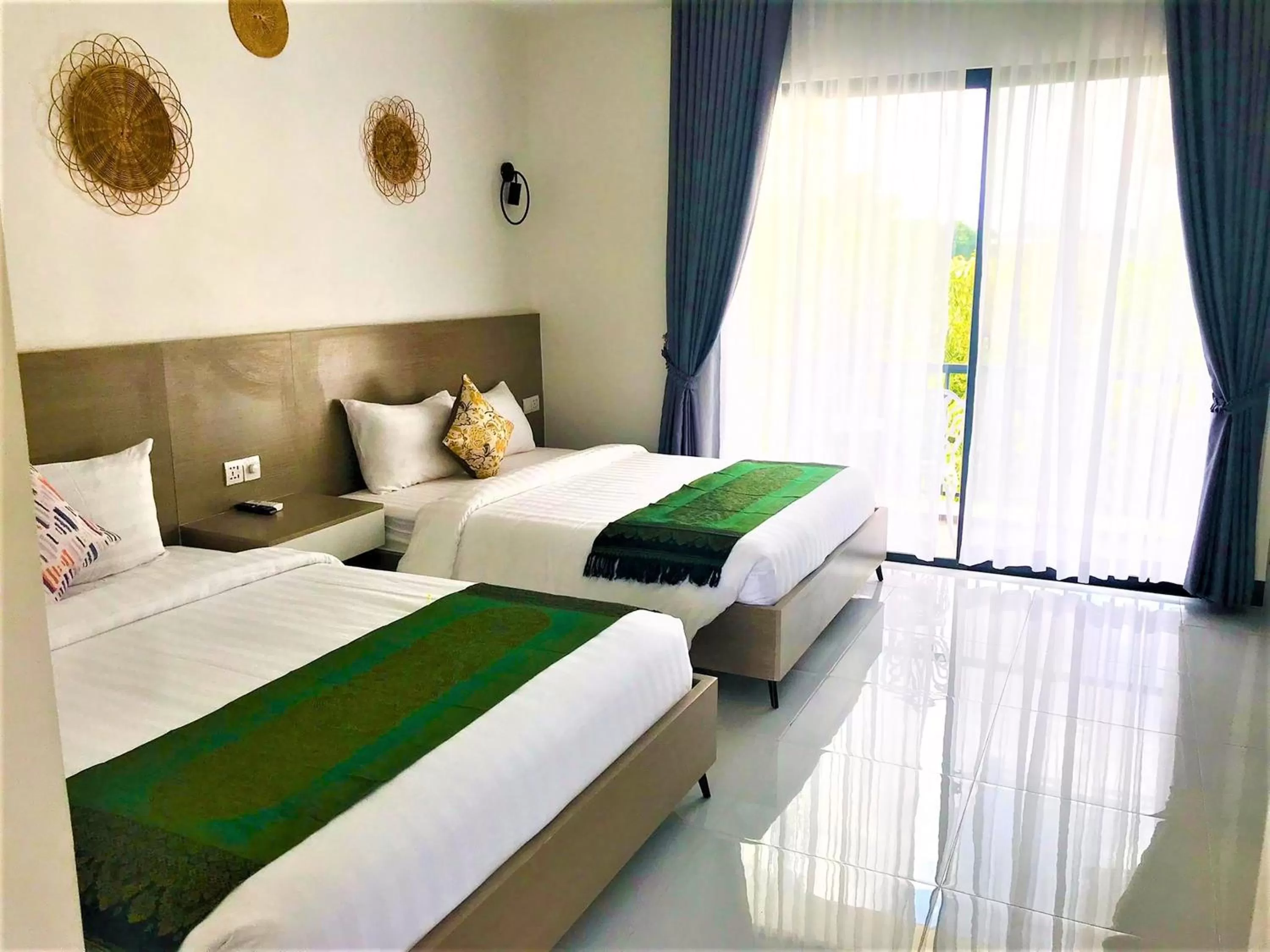 Bedroom, Bed in Angkor H Villa