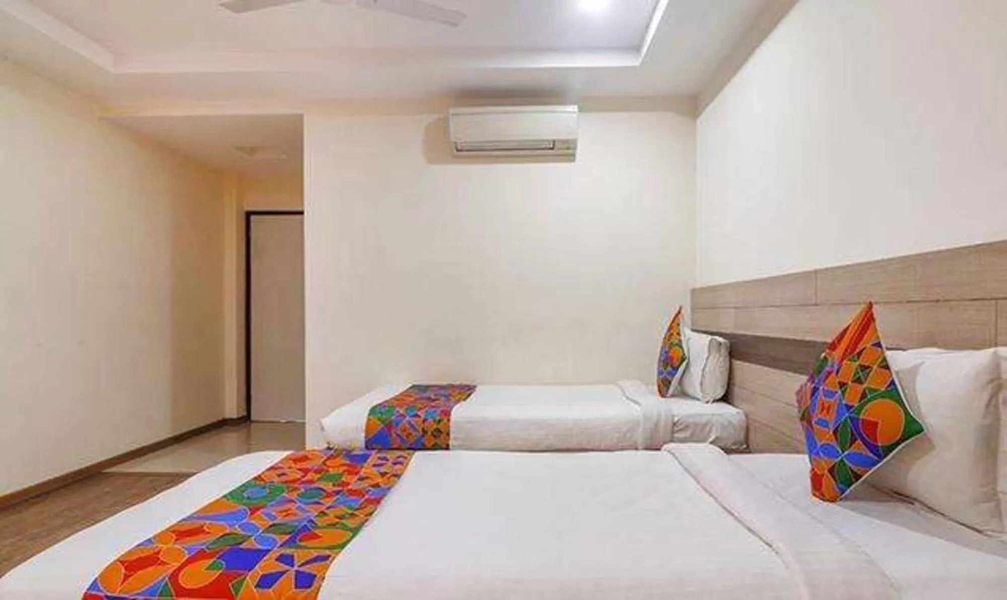 Photo of the whole room, Bed in FabHotel Pride Inn Financia