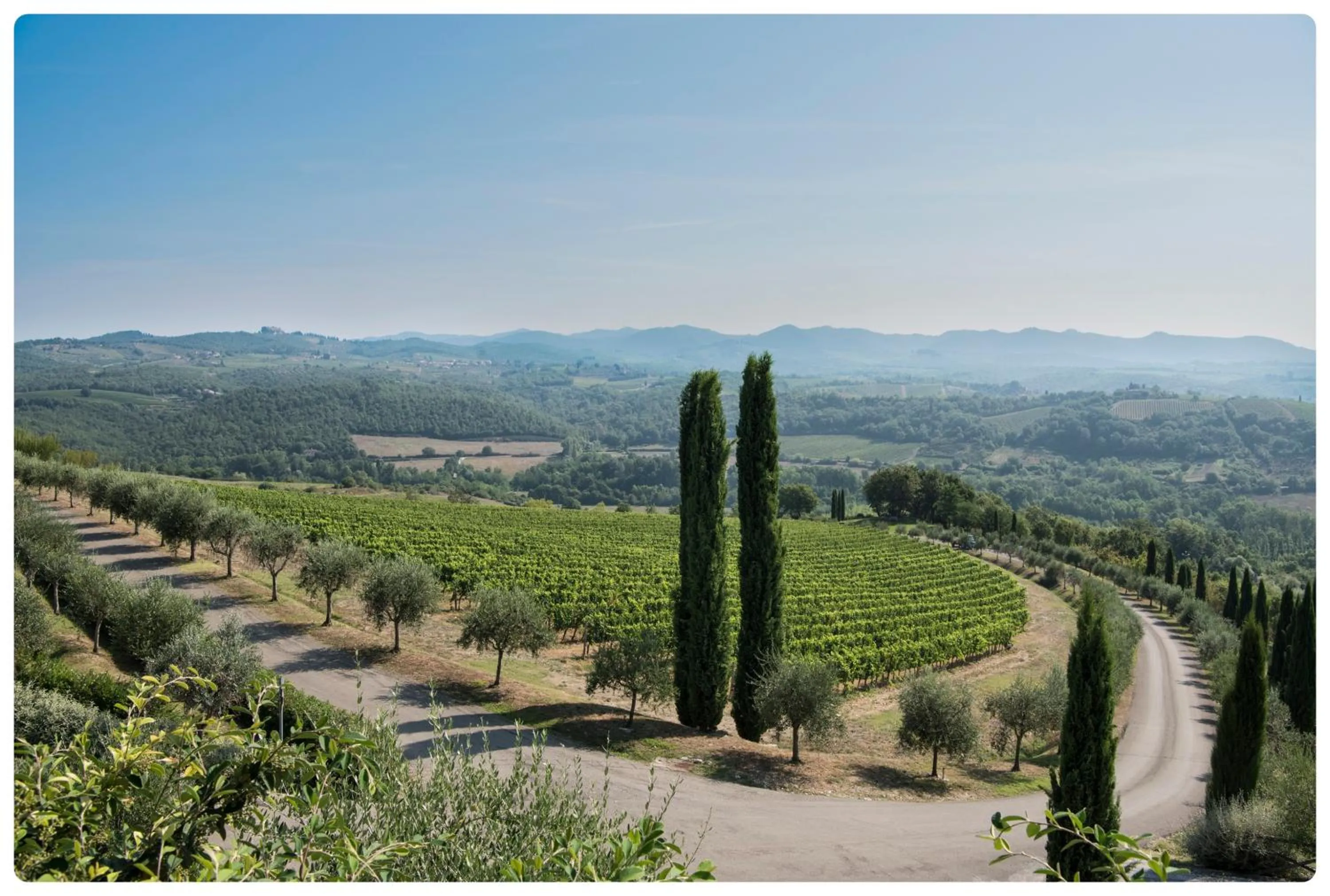 Bird's eye view in Hotel Le Fontanelle