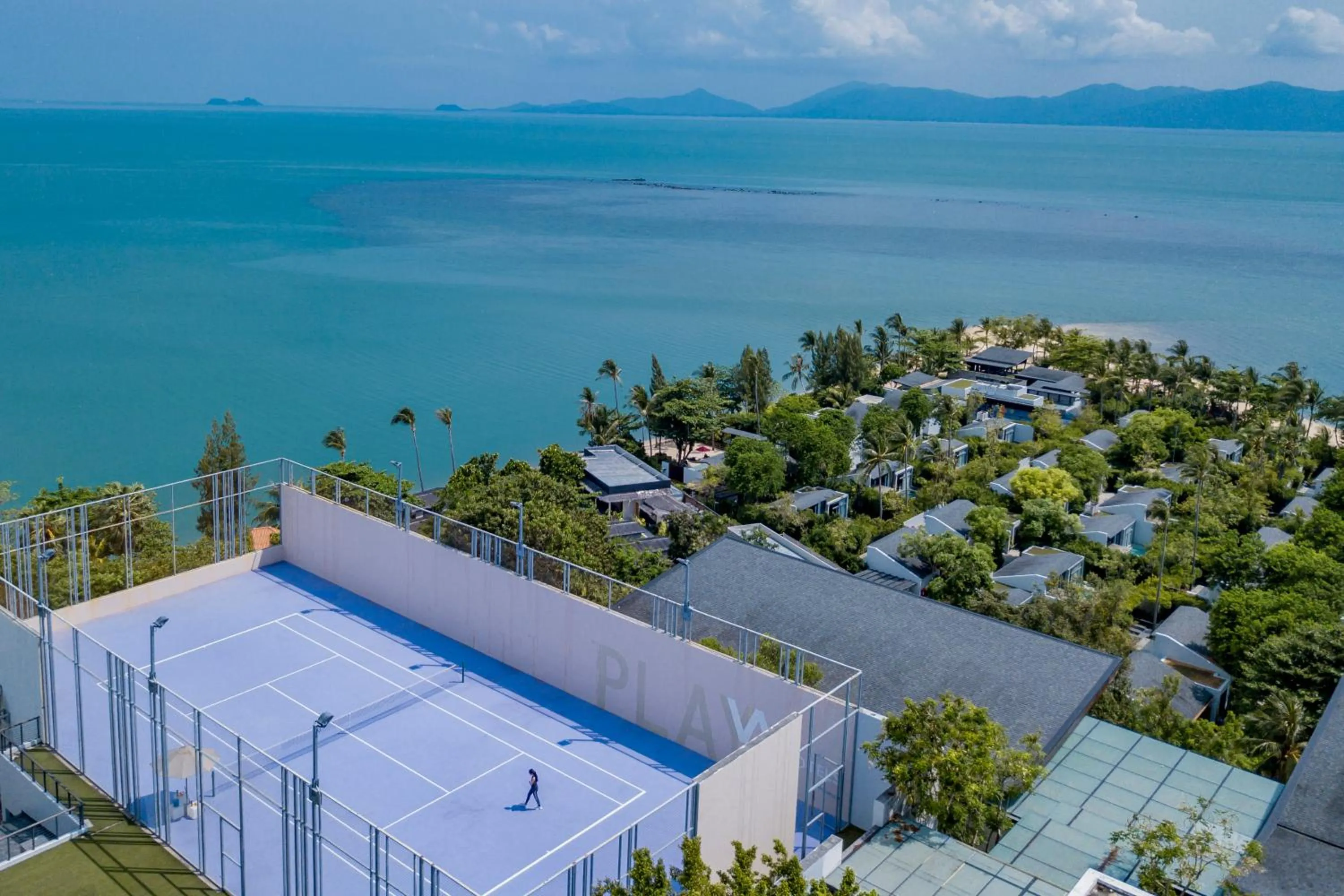 Tennis court in W Koh Samui