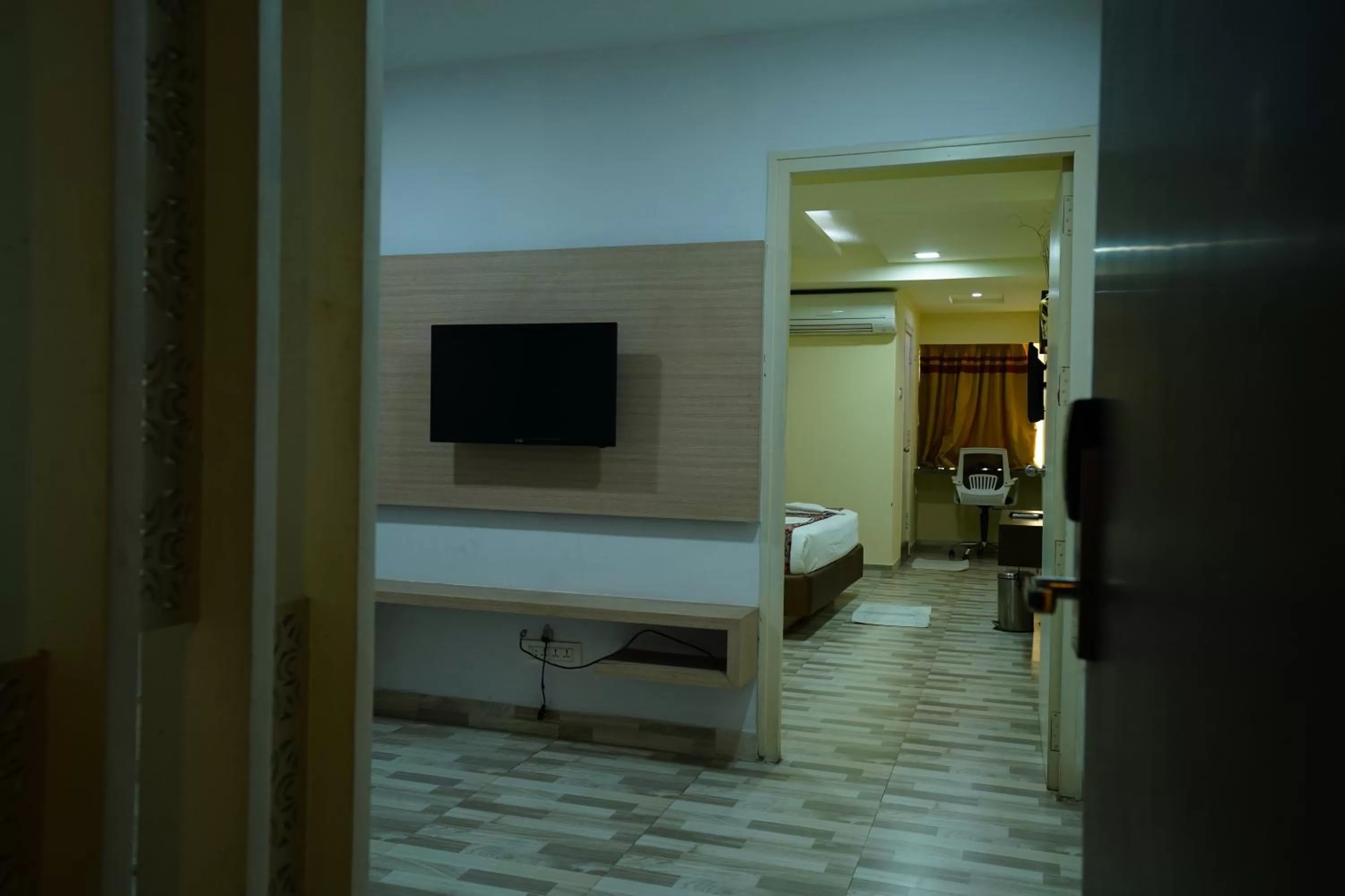 Living room, Bed in Hotel SK Riverfront