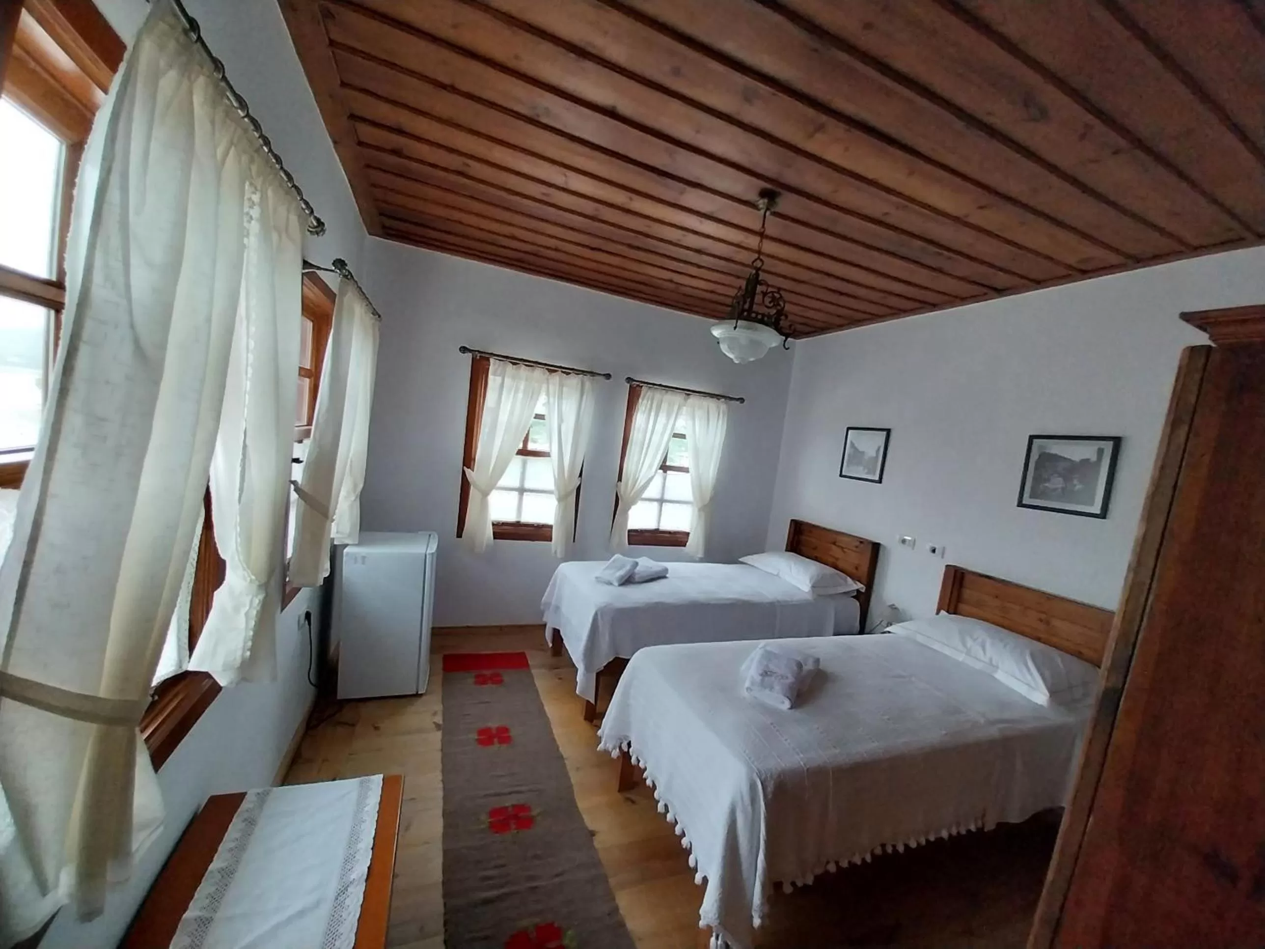Bed in Guest House J.Prifti