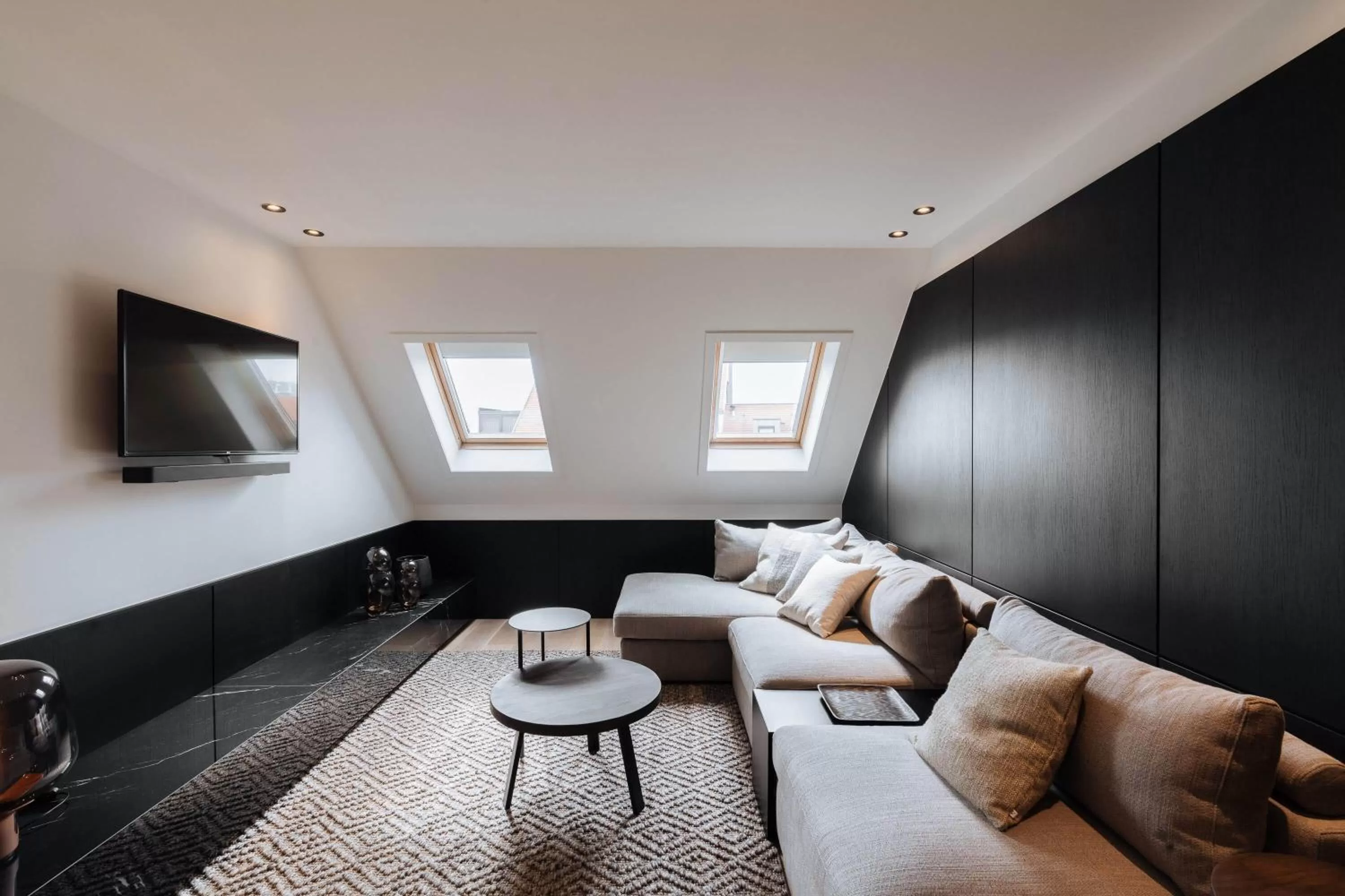 Seating area in Cosmopolite Hotel Nieuwpoort-Bad