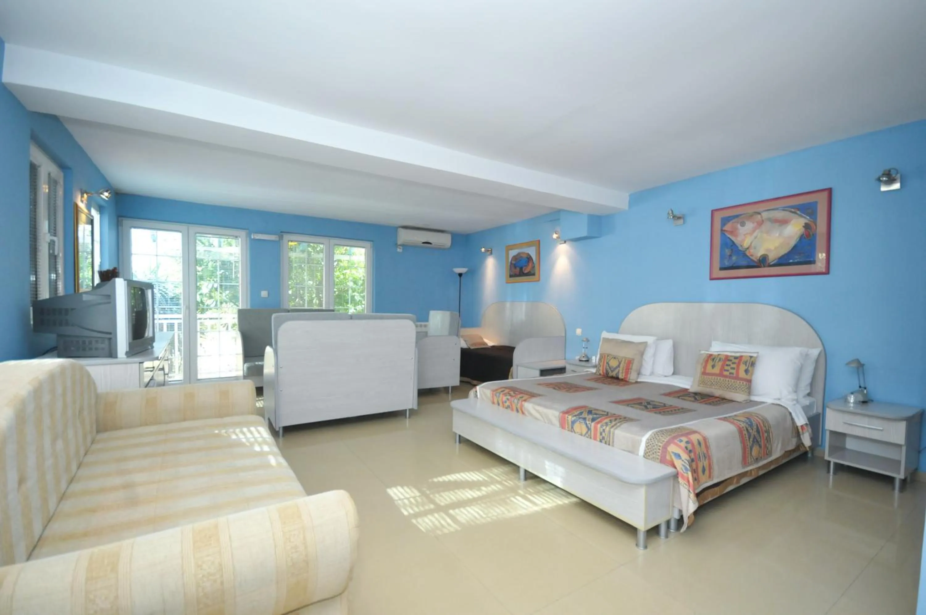 Bedroom, Bed in Hotel Oaza