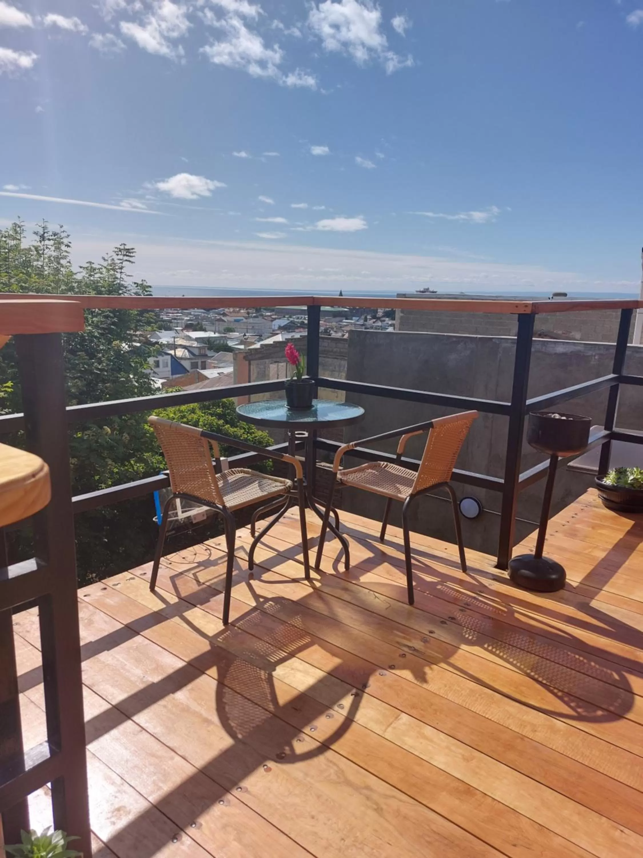 Patio in Hostal Buenavista Patagonia