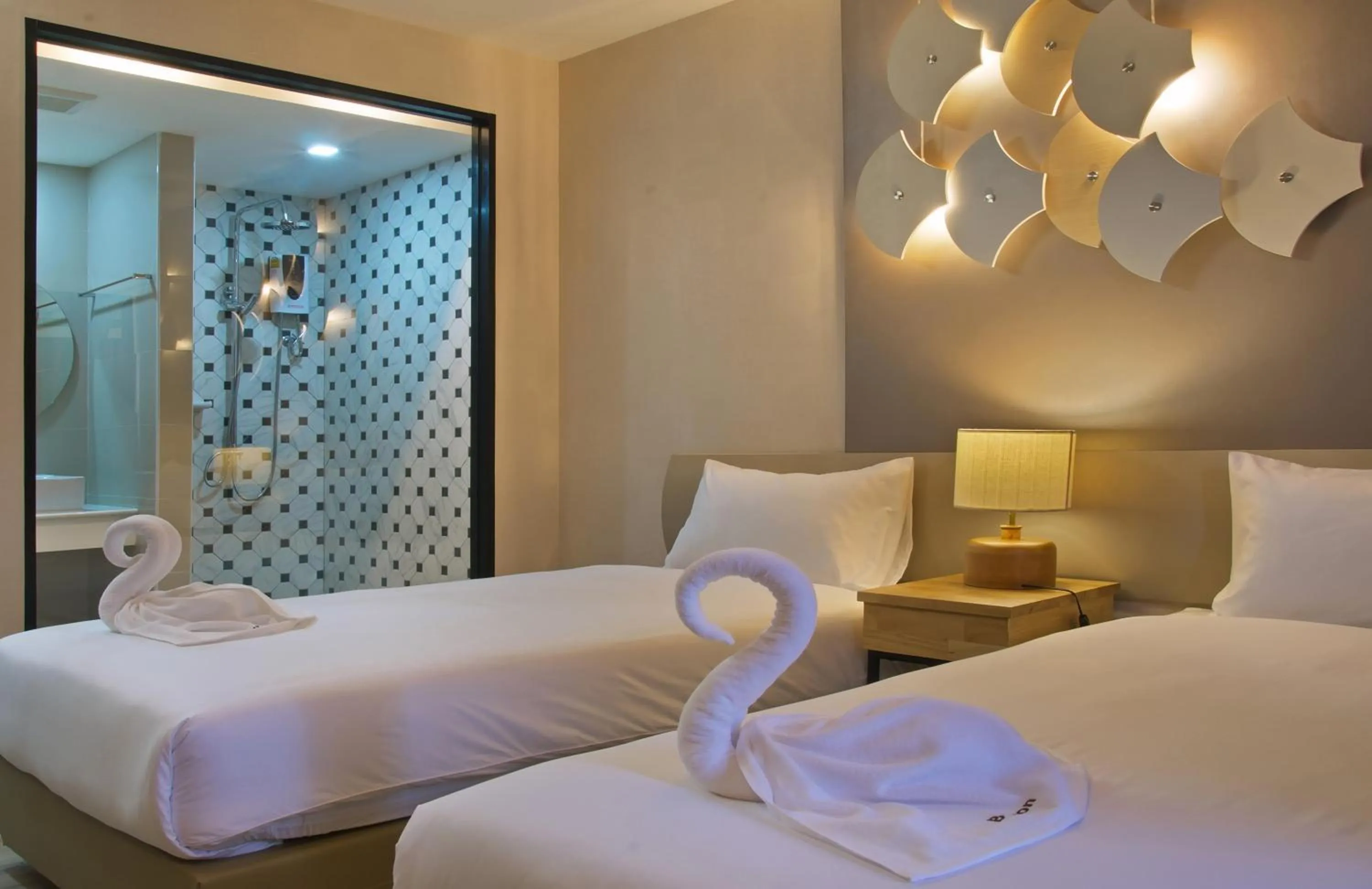 Bed in Villa Baron SHA PLUS