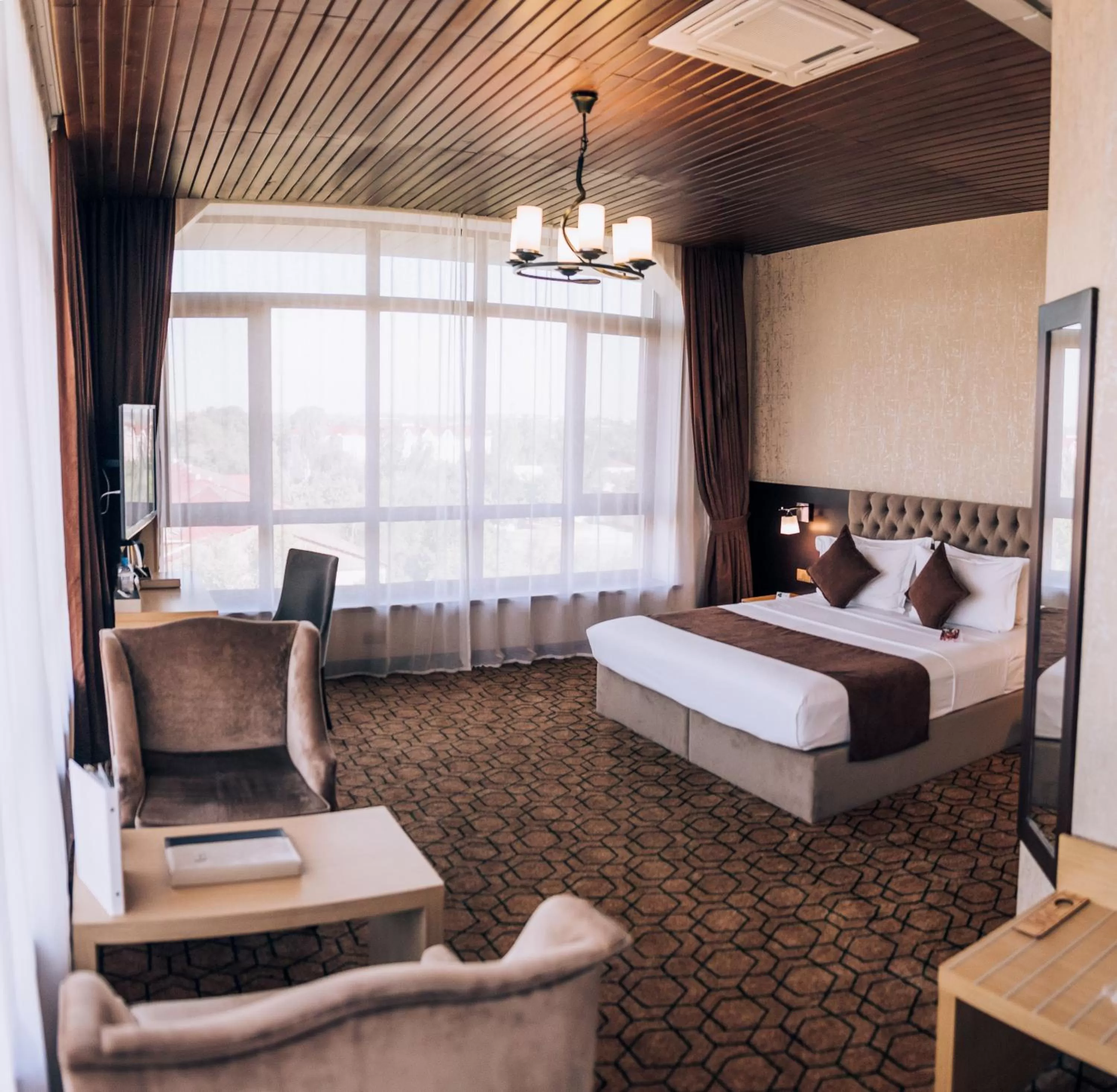 Photo of the whole room, Bed in Megapolis Hotel Shymkent