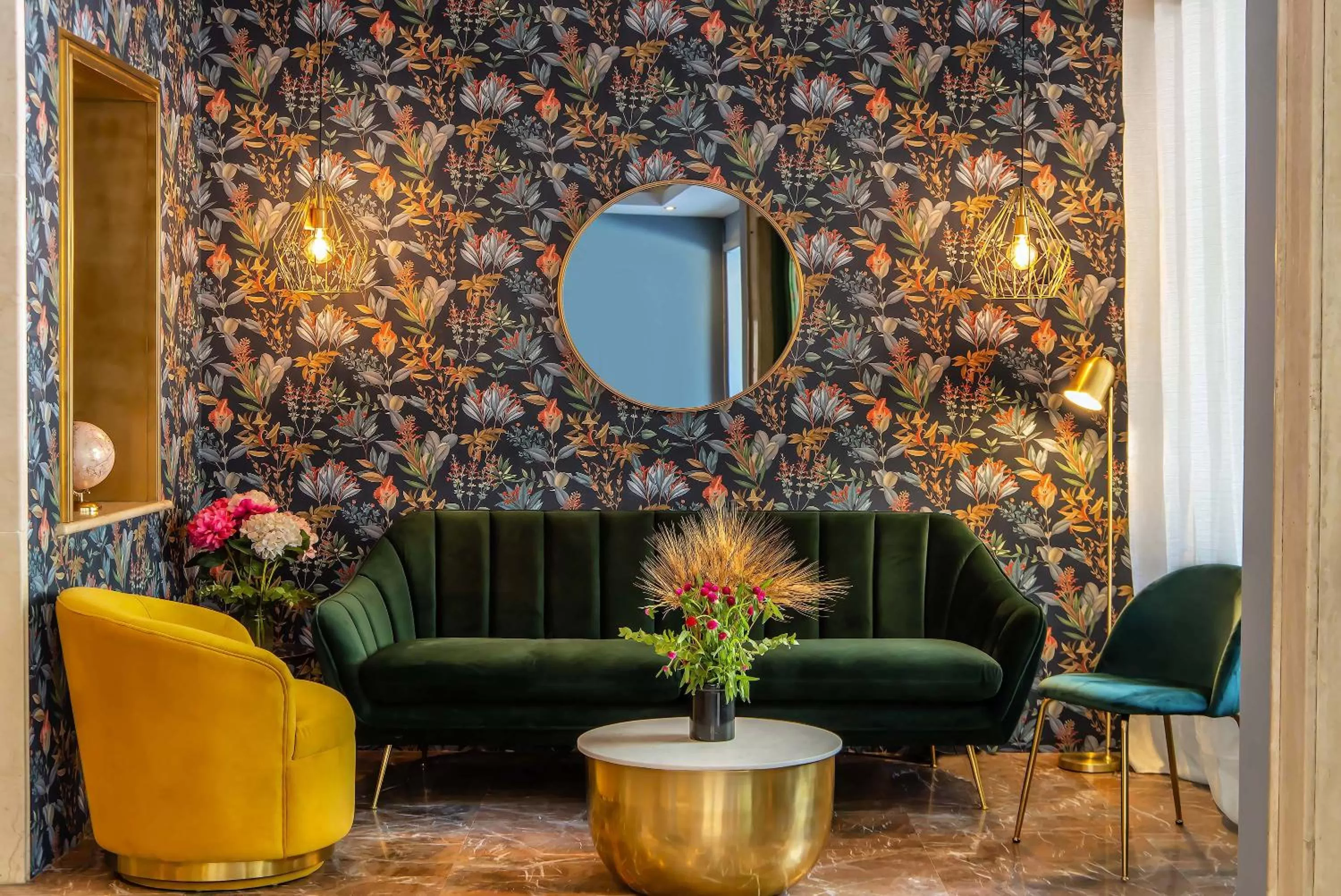 Lobby or reception in Bloom Hotel Rome