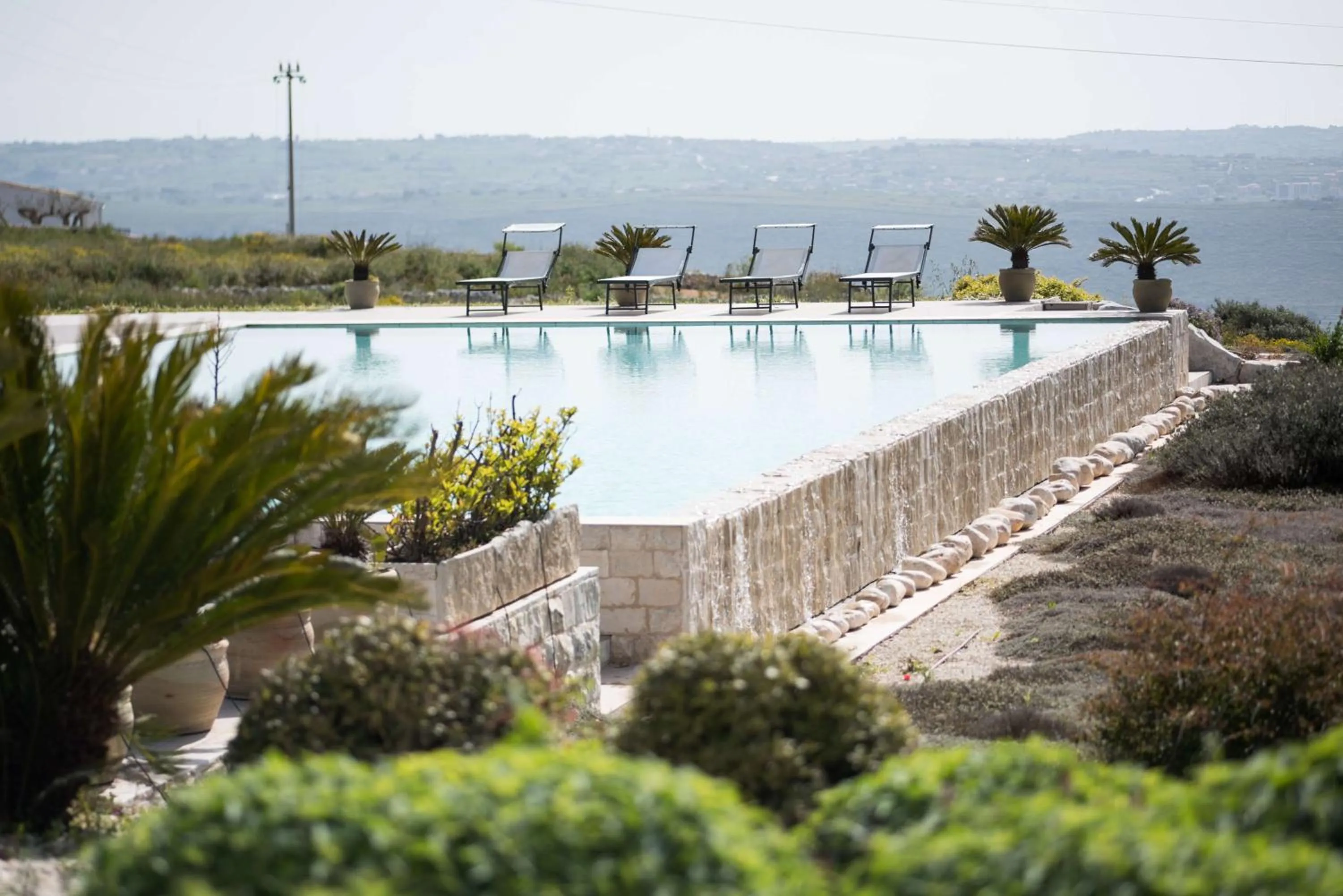 Pool view in La Dimora di Spartivento - BW Signature Collection
