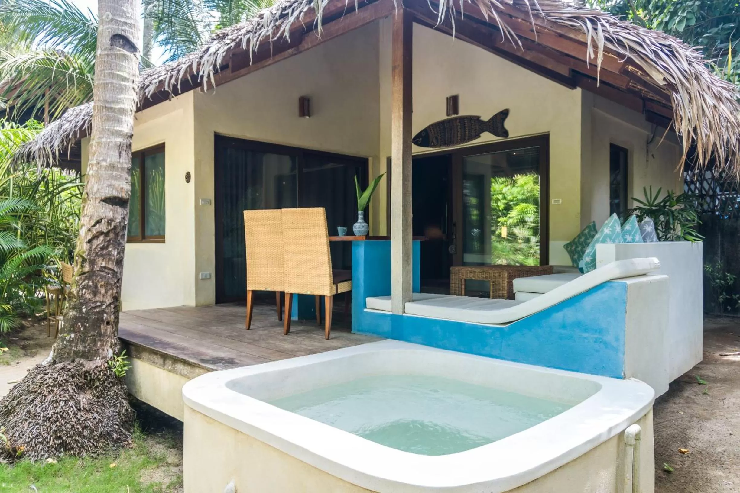 Patio in Mahogany Resort & Spa
