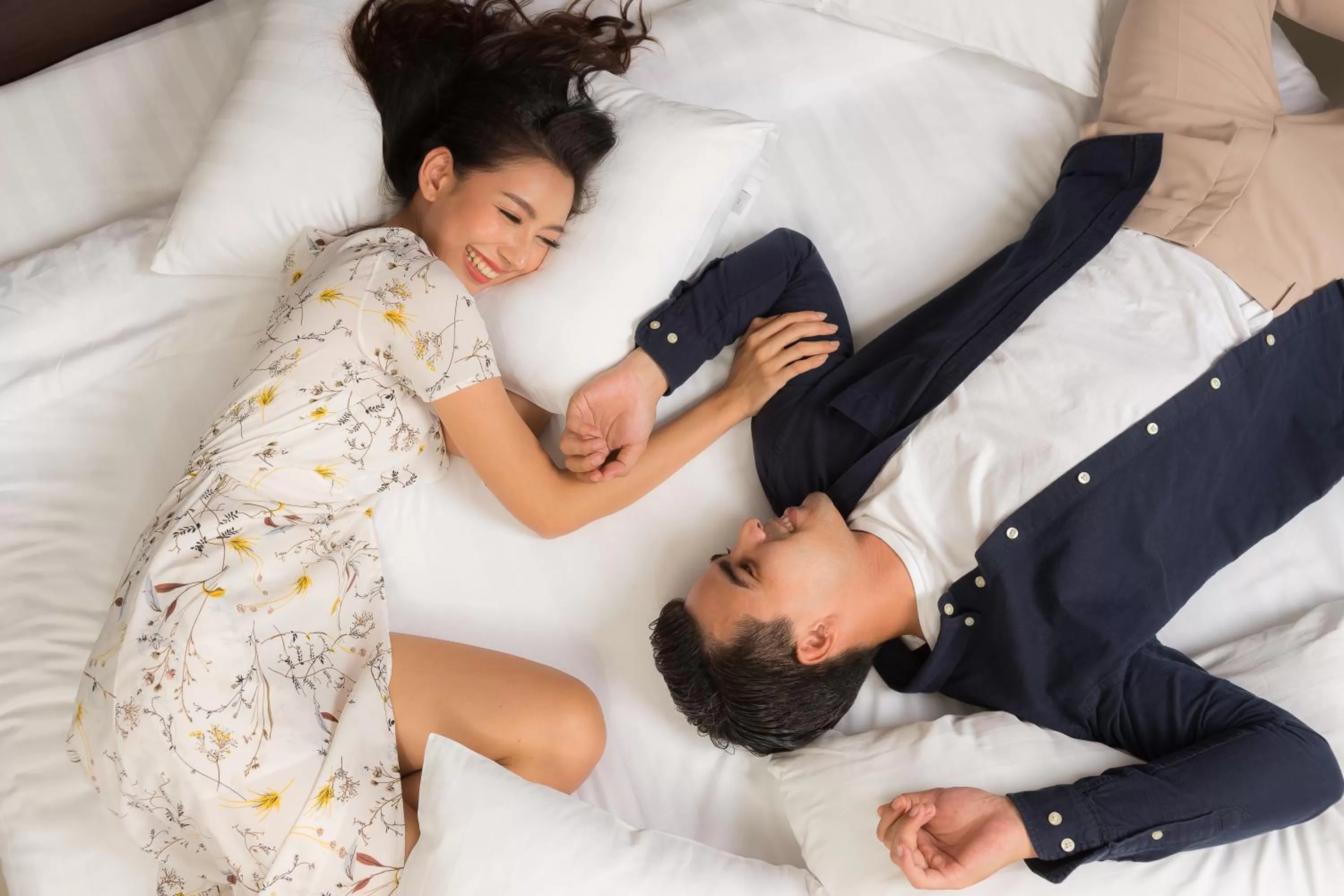 People, Bed in De Botan Srinakarin Hotel & Residence