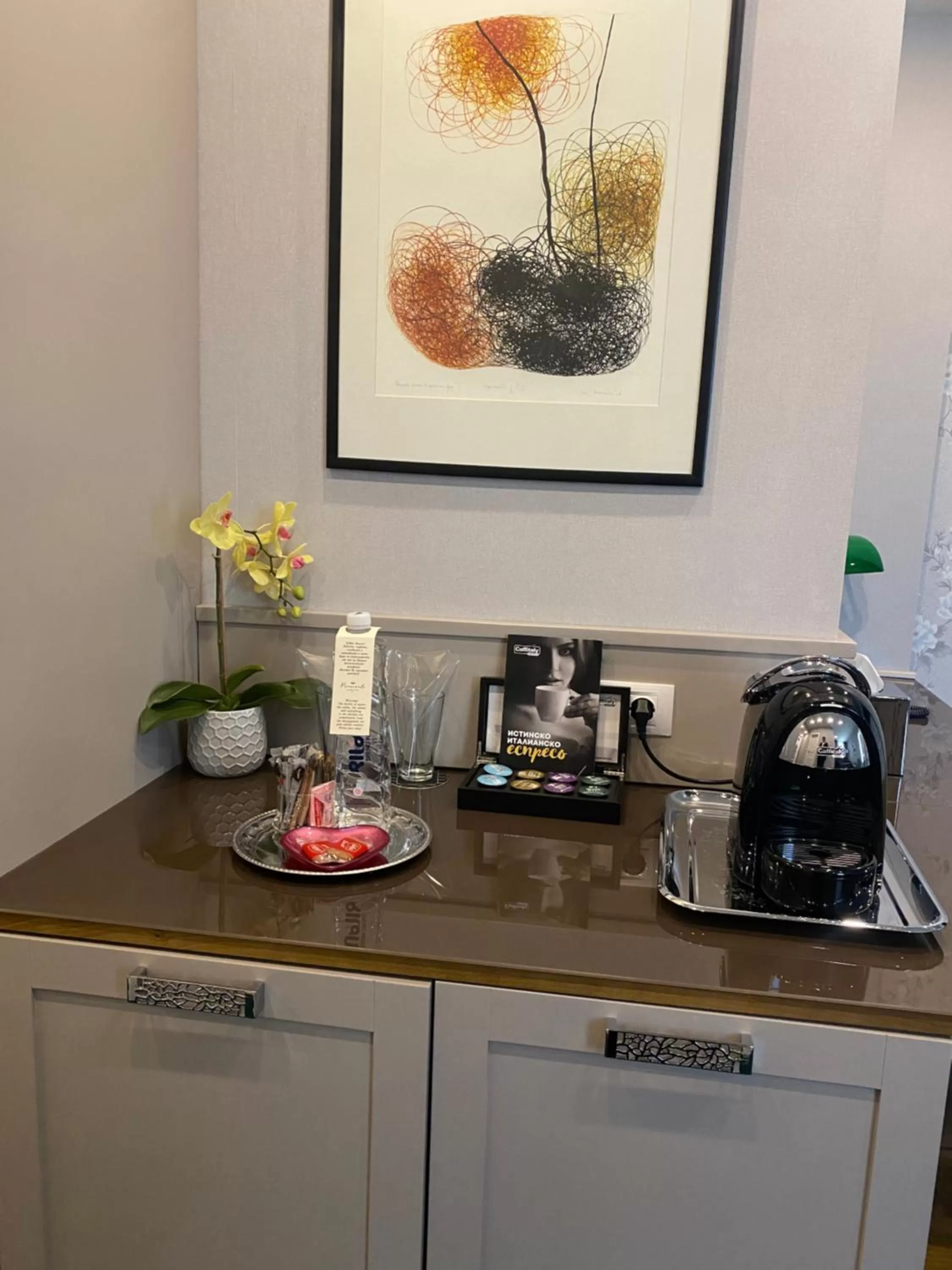 Coffee/tea facilities in Hotel Residence Promenade