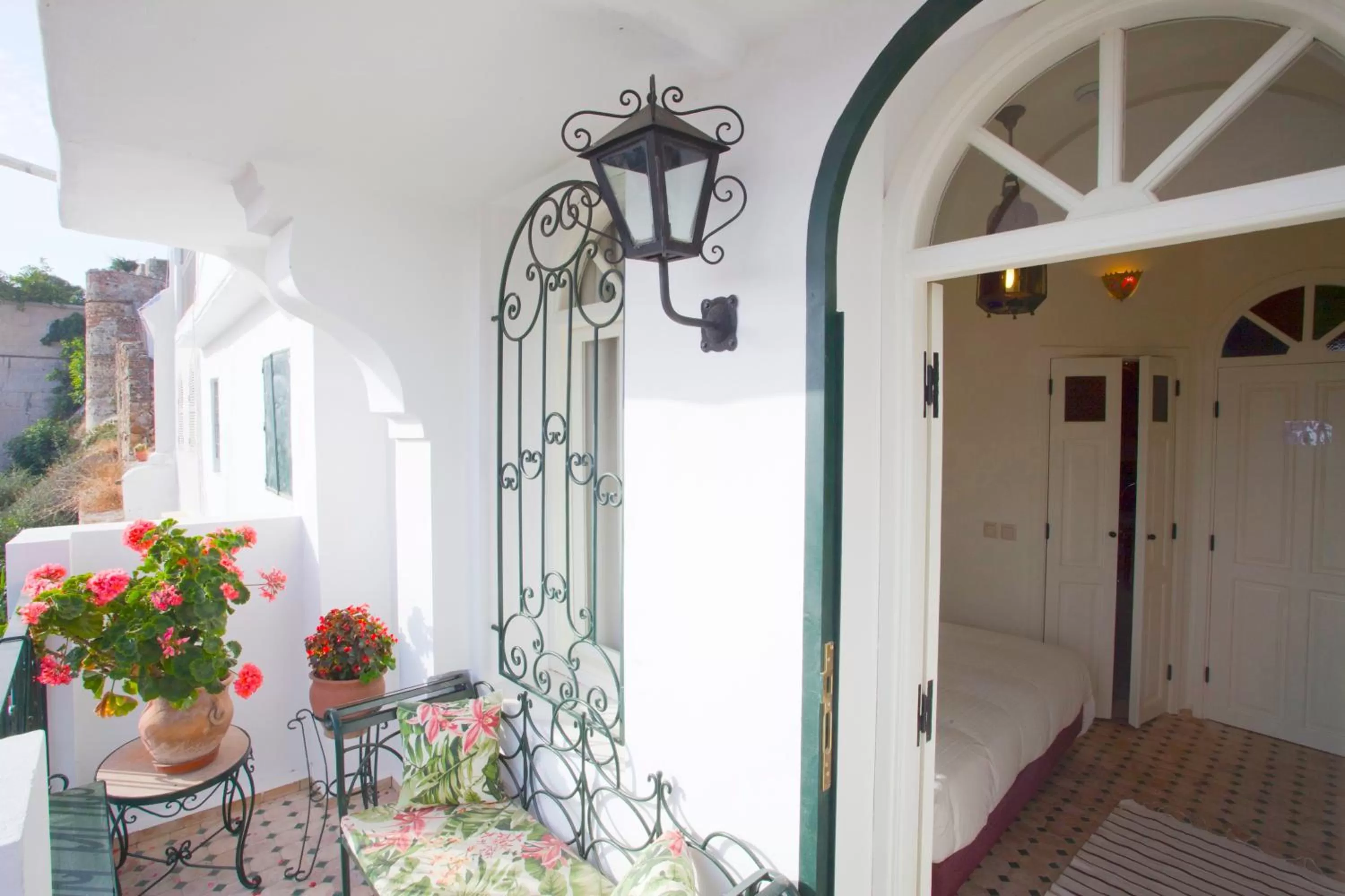 Balcony/Terrace, Dining Area in Kasbah Rose
