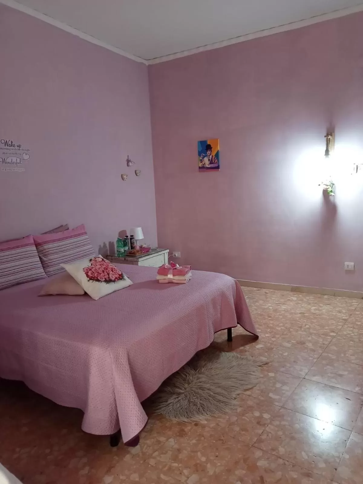 Bed in La Terrazza di Monica & Teresa