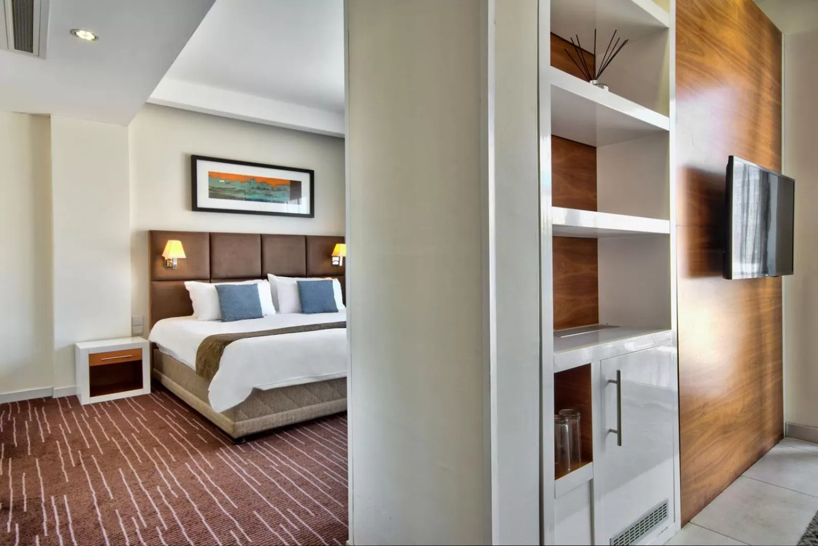 Bedroom, Bed in The George, Urban Boutique Hotel