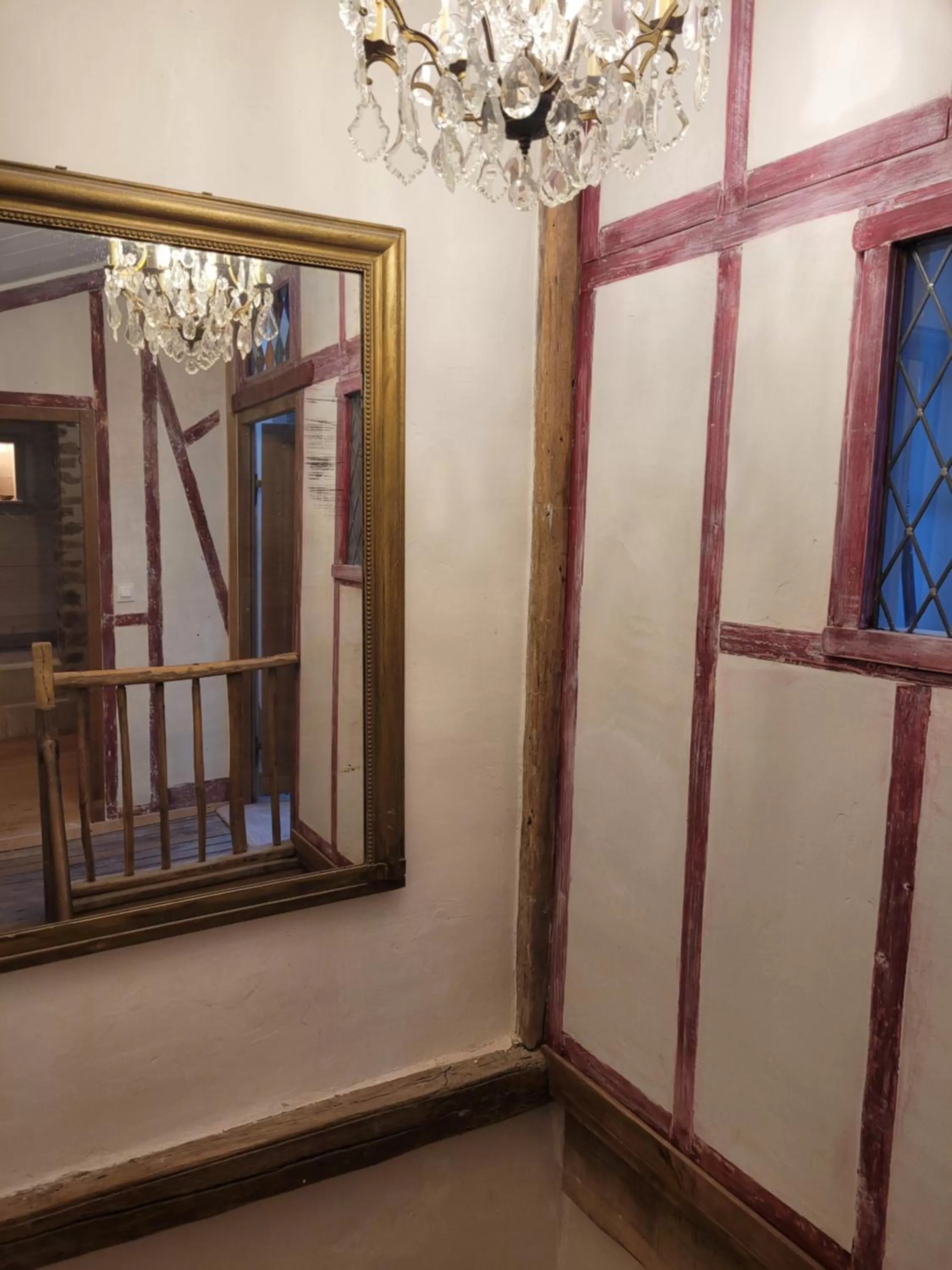 Decorative detail in La Cressonnière