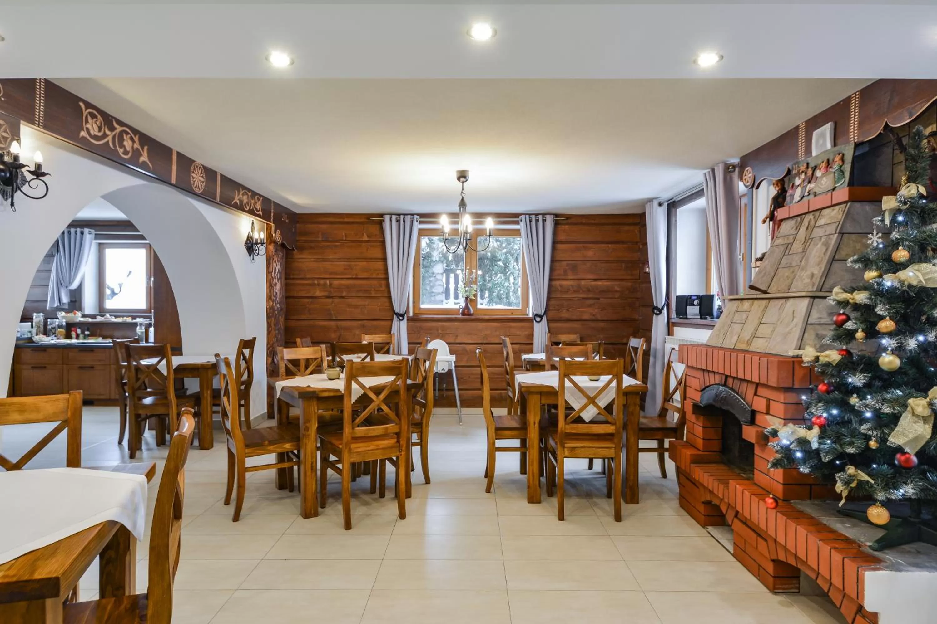 Dining area, Restaurant/Places to Eat in Chata u Bronka