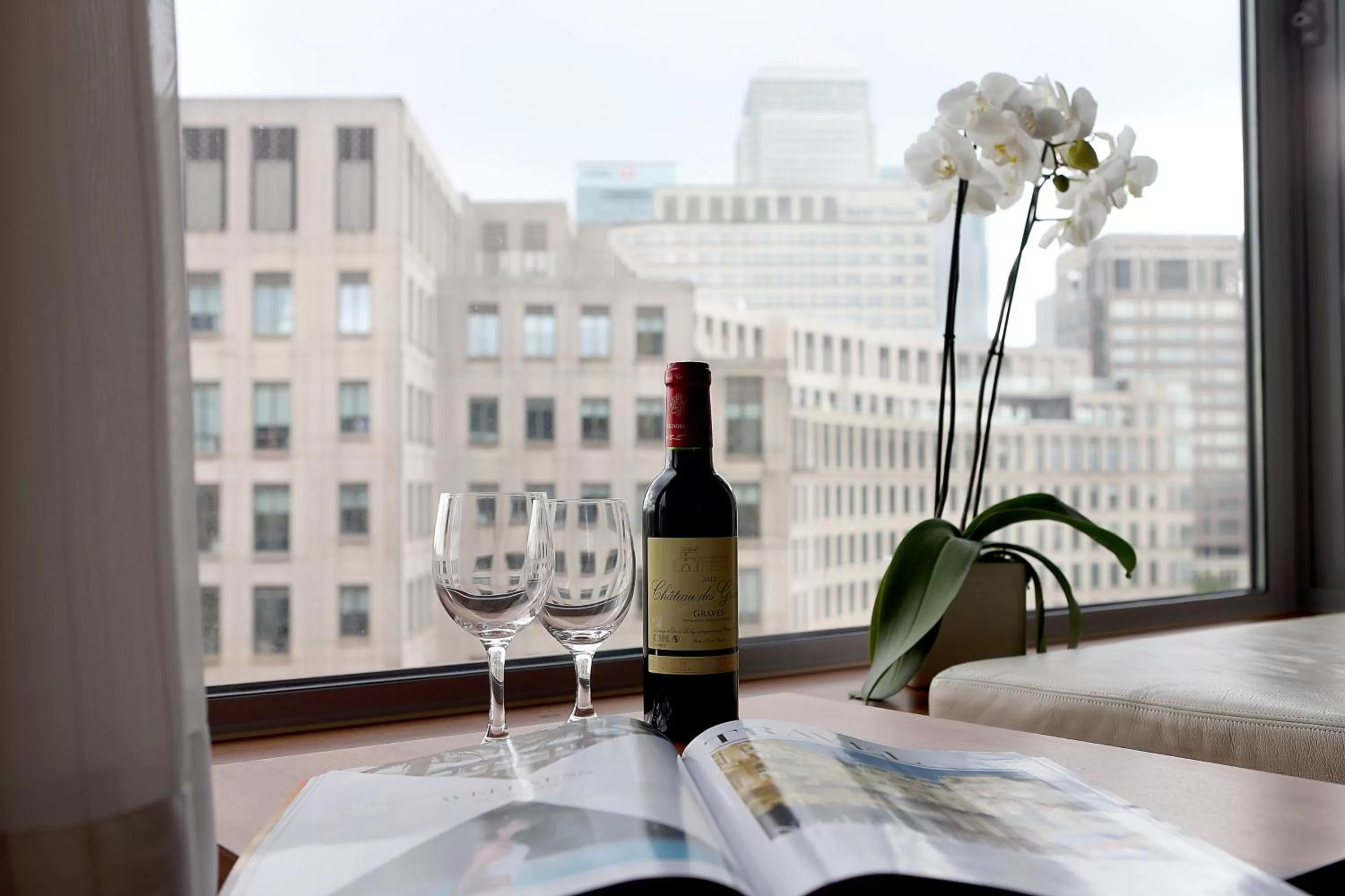 City view in Canary Riverside Plaza Hotel