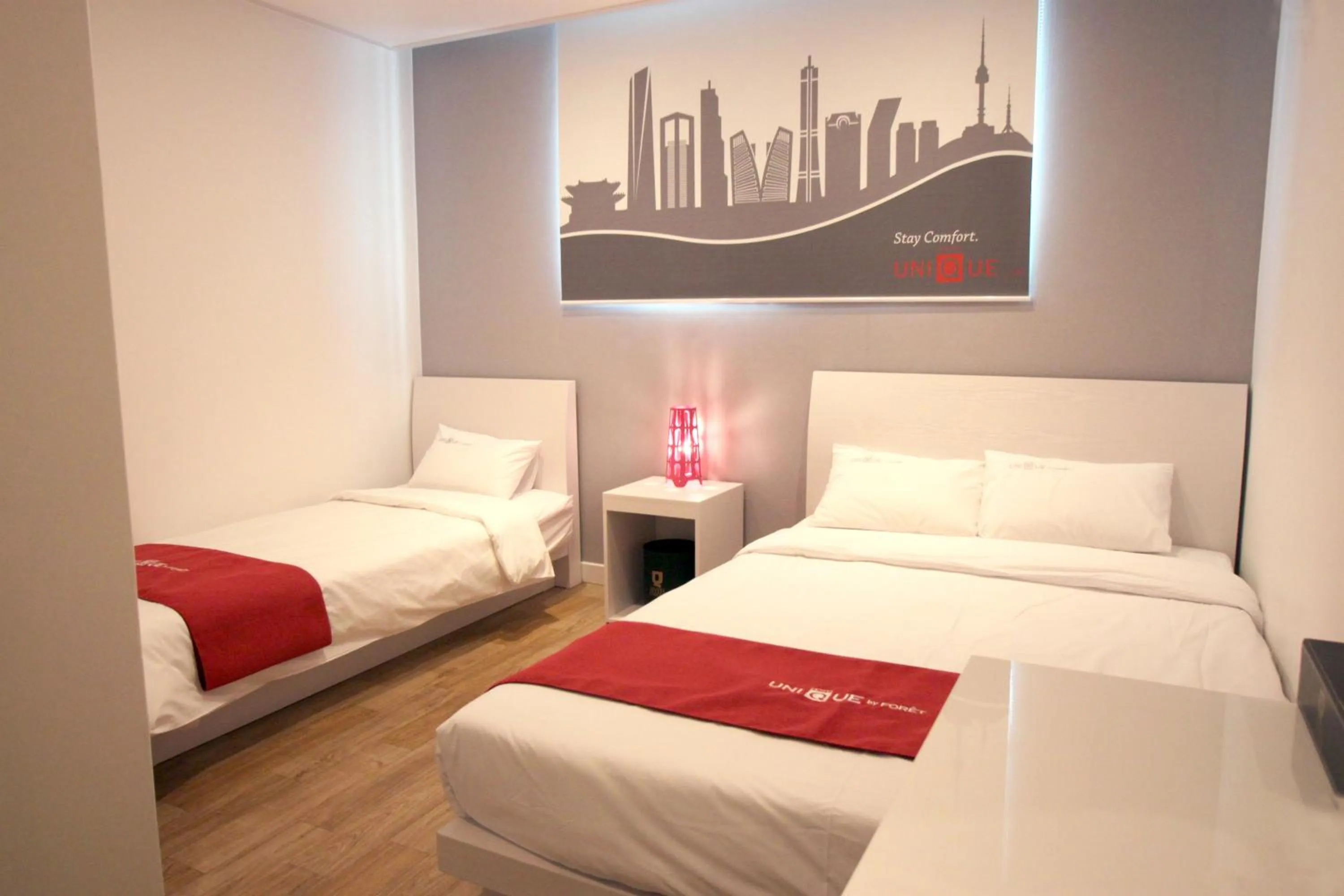 Bed in Hotel Unique by Foret