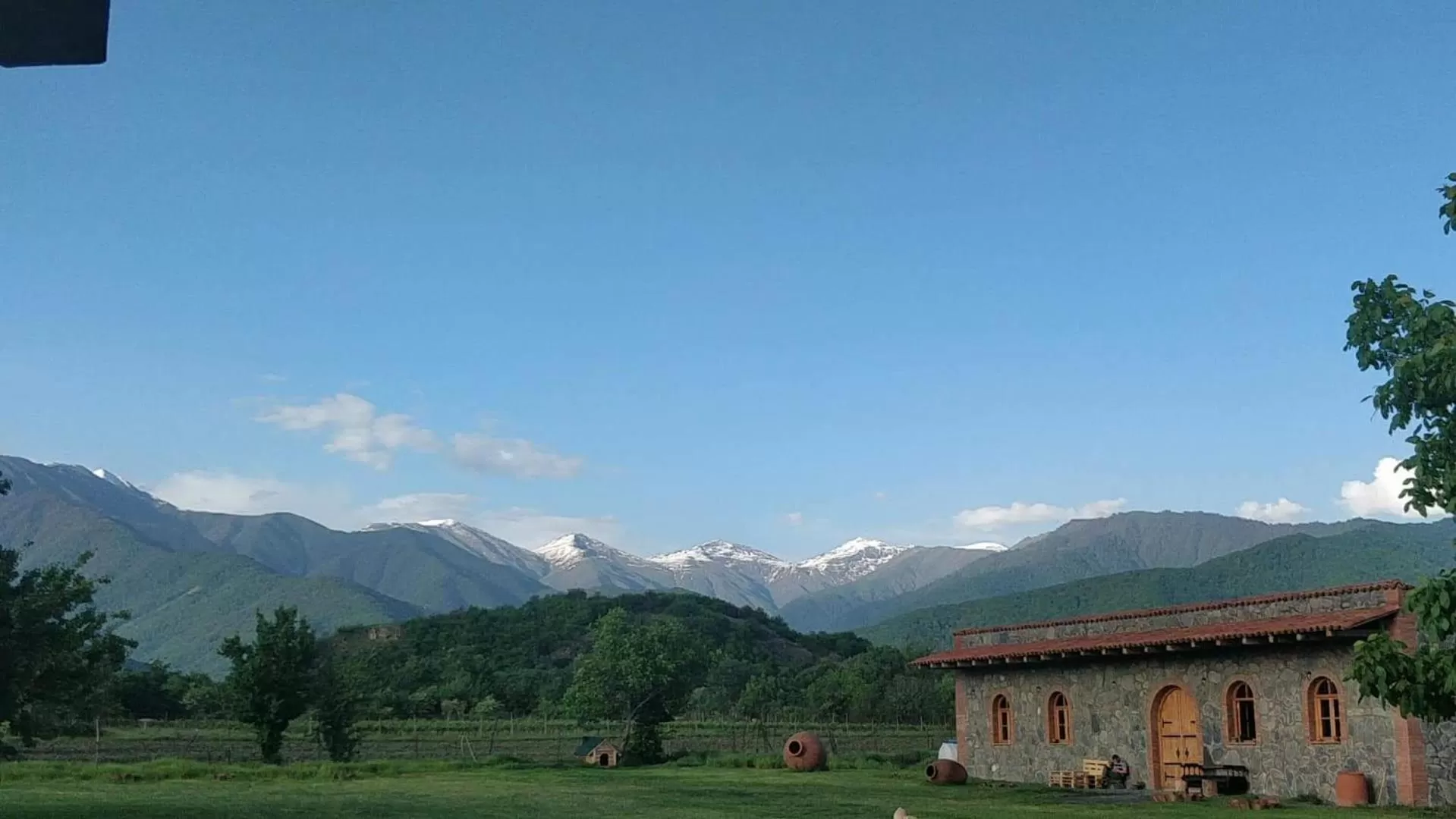 Natural landscape in Chubini Winery & Cabins