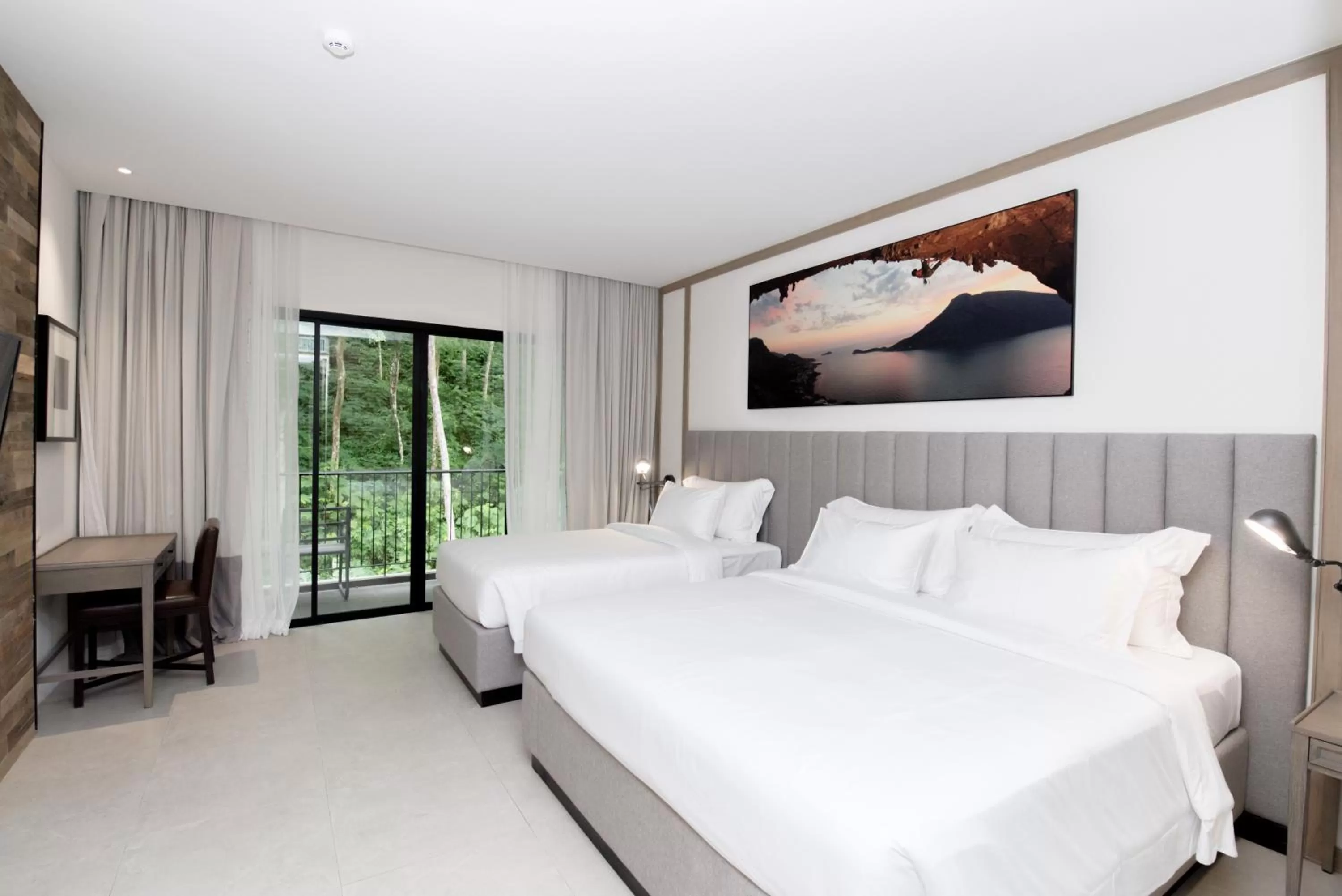 Bed in Sugar Marina Hotel CLIFFHANGER Aonang