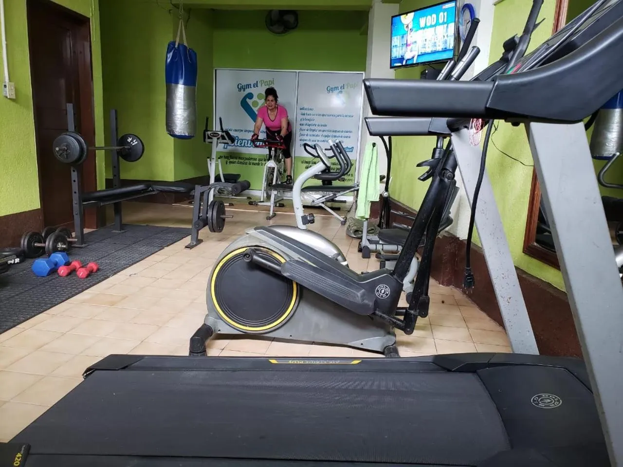Fitness centre/facilities in Hotel Riviera
