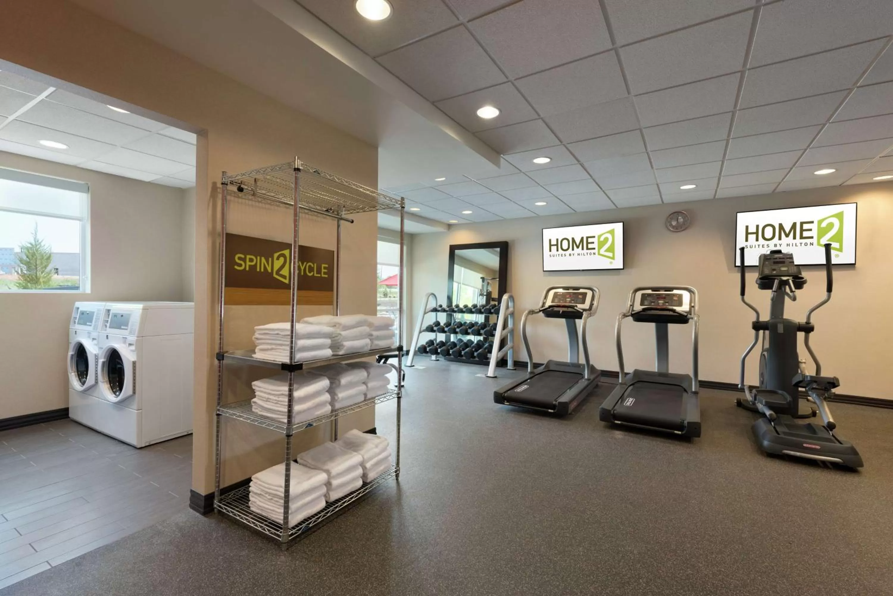 Fitness centre/facilities in Home2 Suites by Hilton Atlanta South/McDonough