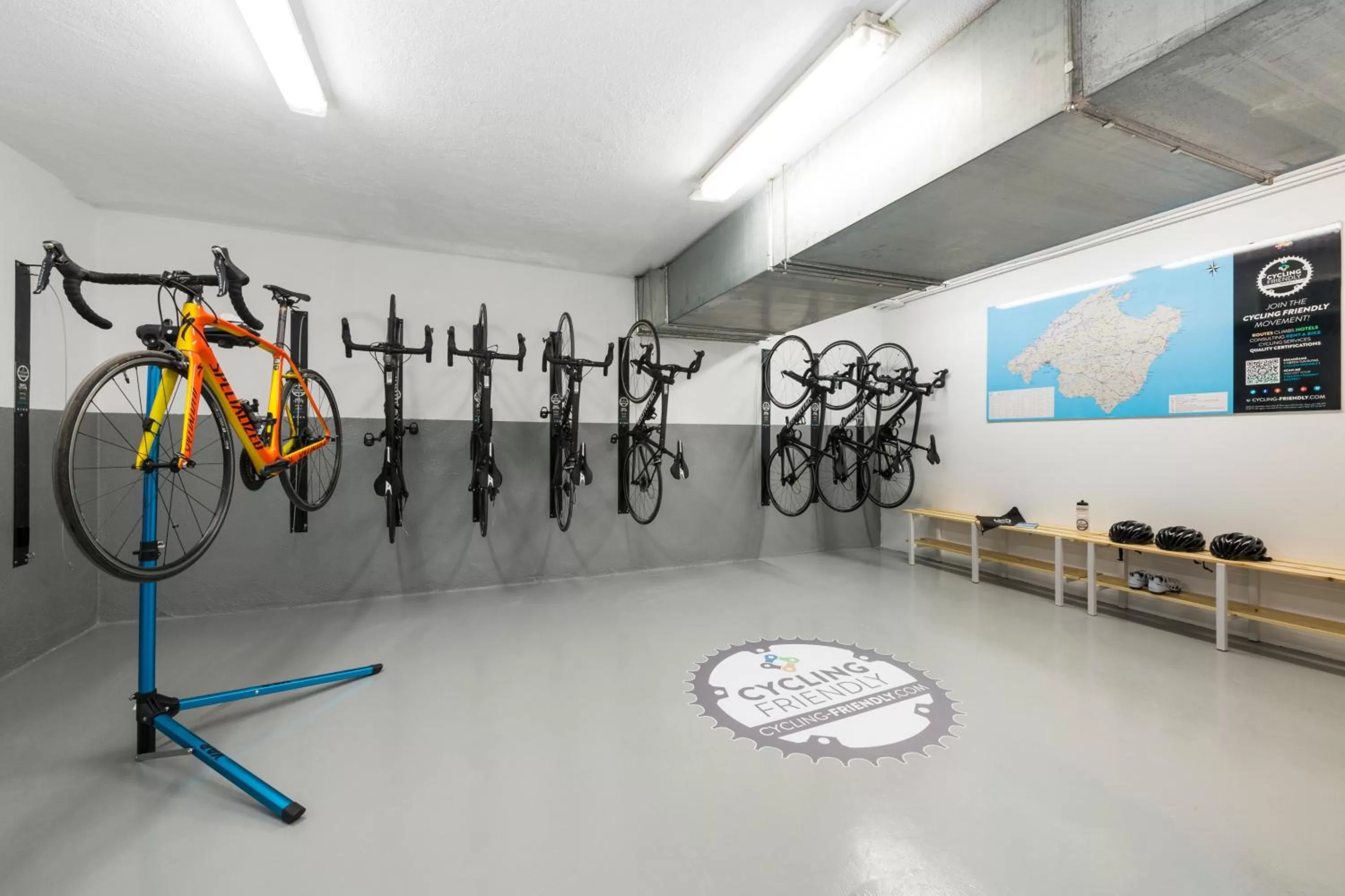 Fitness centre/facilities in Steigenberger Hotel and Resort Camp de Mar