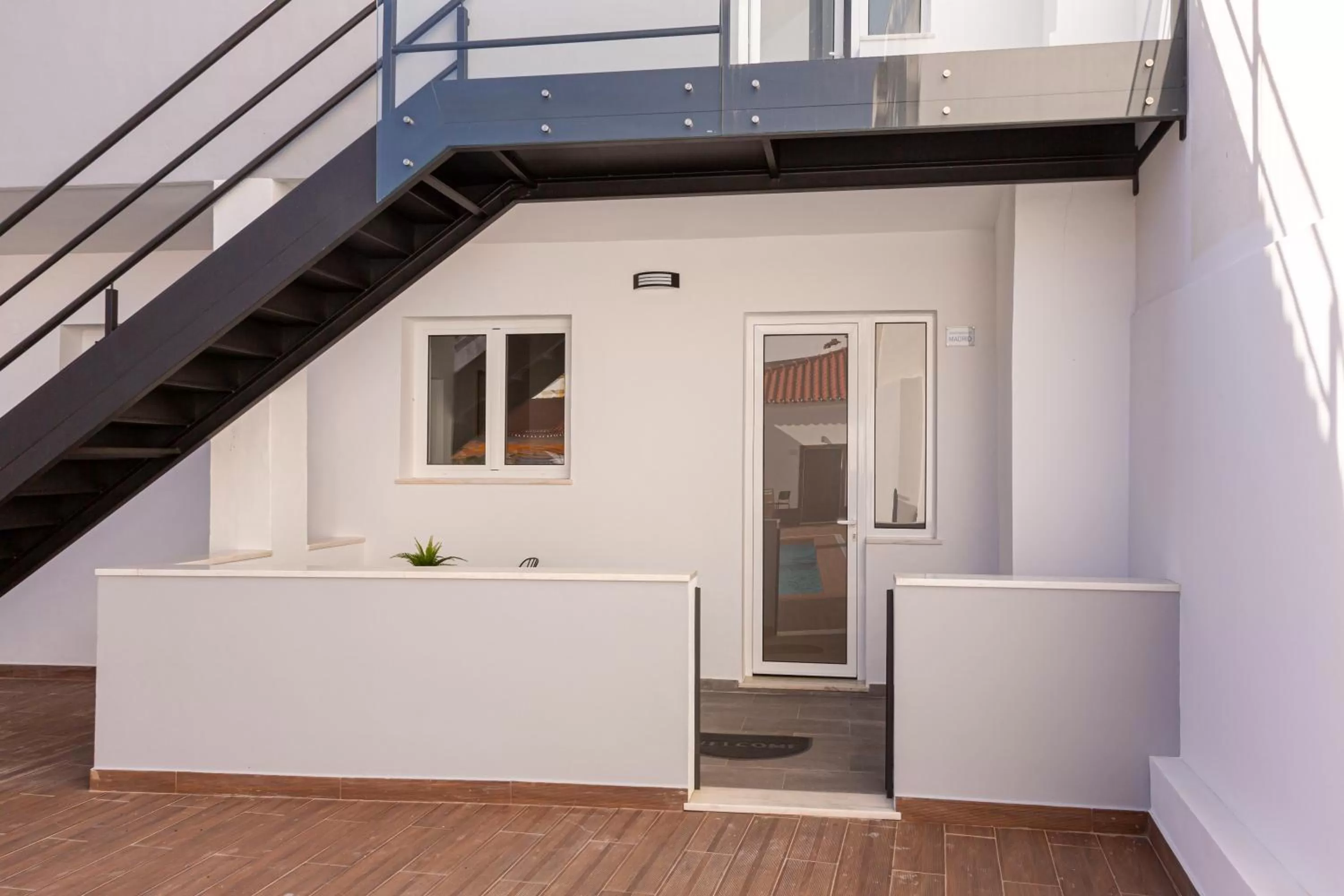 Patio in Luxury Palm Suites