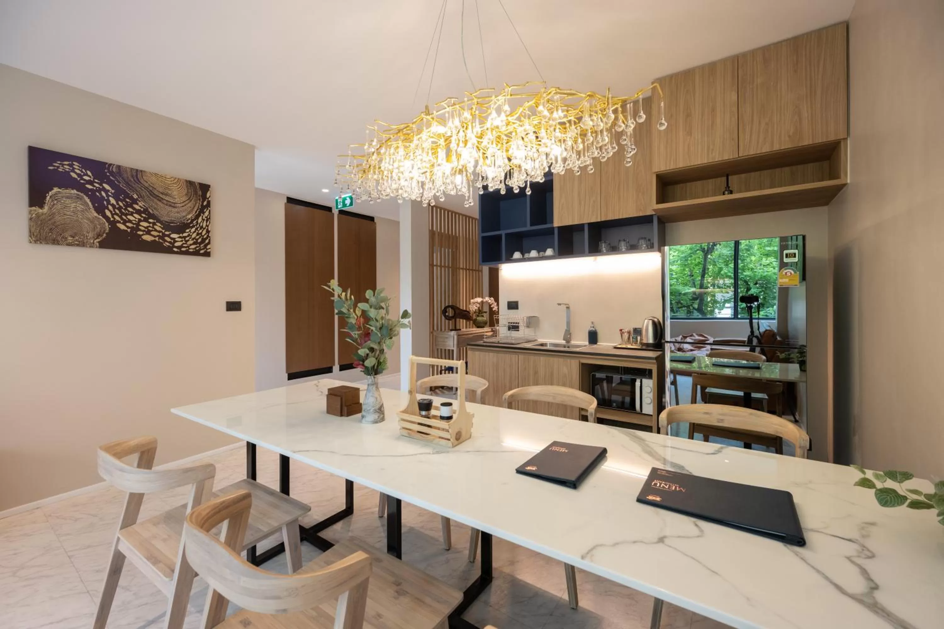 Living room in SHAN Villas Sukhumvit ฌานวิลล่า สุขุมวิท