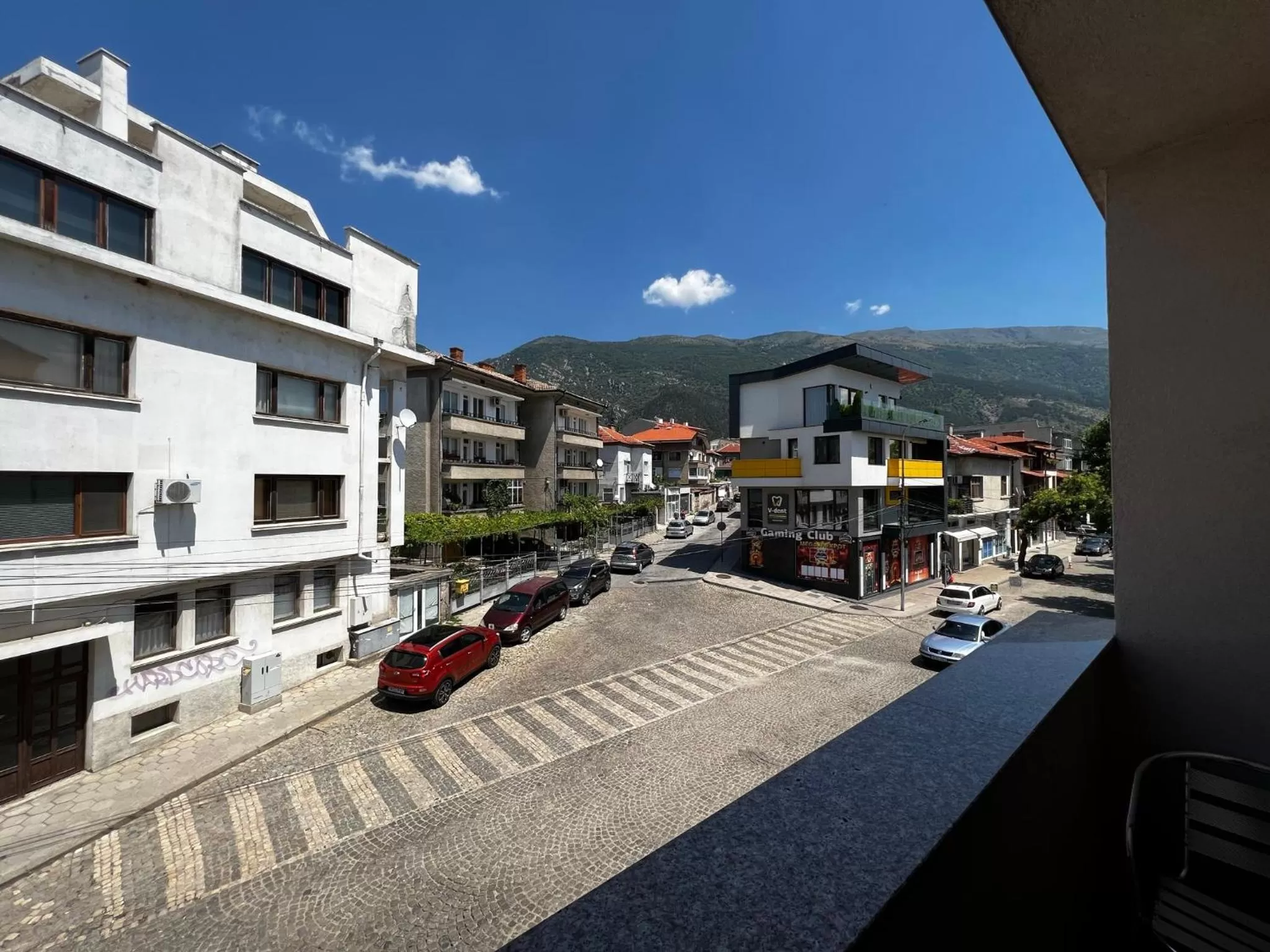 Mountain view in Hotel Central