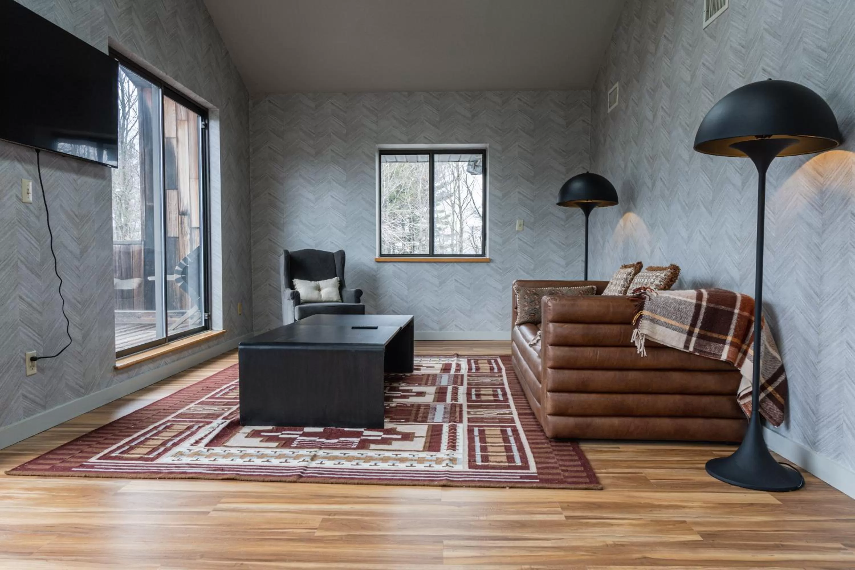 Living room in Hunter Lodge, a Bluebird by Lark