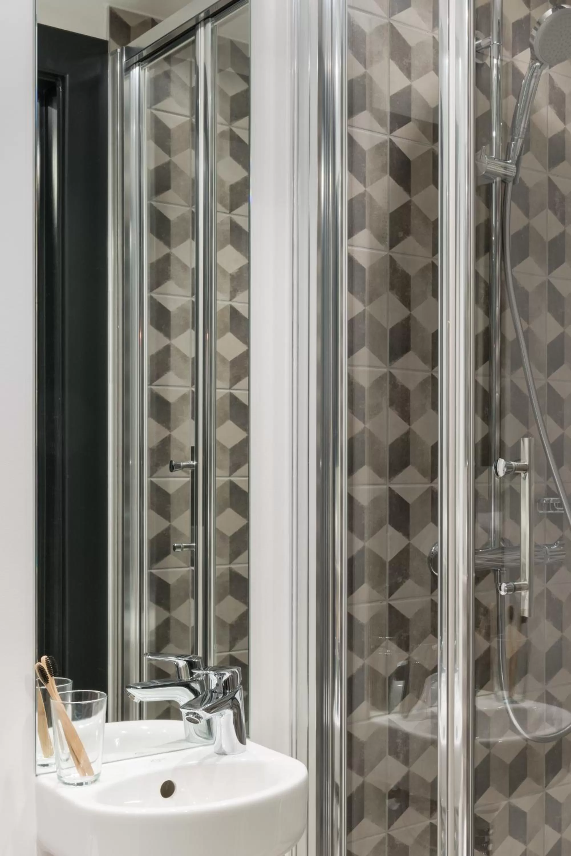 Bathroom in ARK Canary Wharf