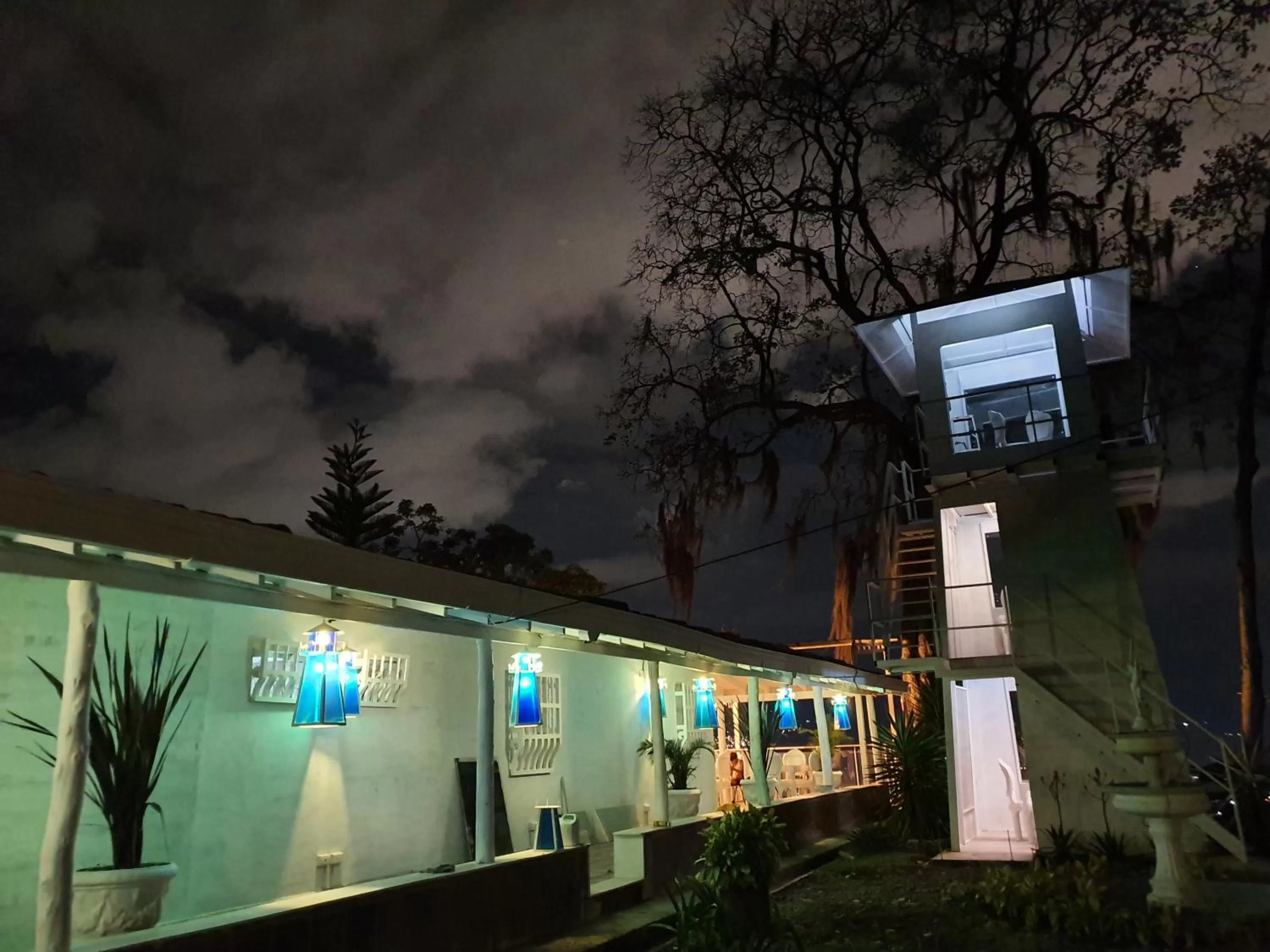 Patio, Property Building in HOTEL BOUTIQUE EL FARO BY AROMAX