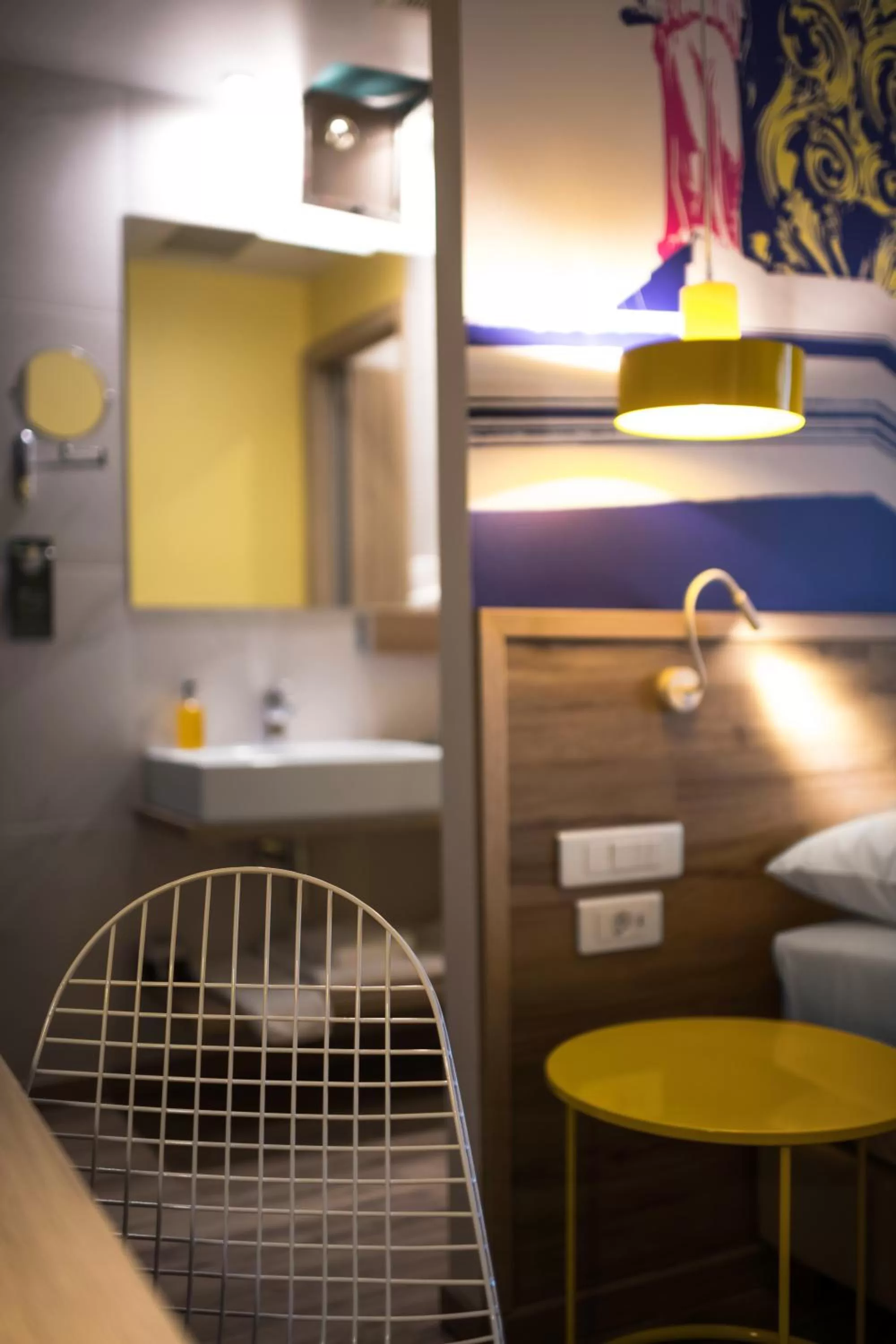 Decorative detail in ibis Styles Athens Routes