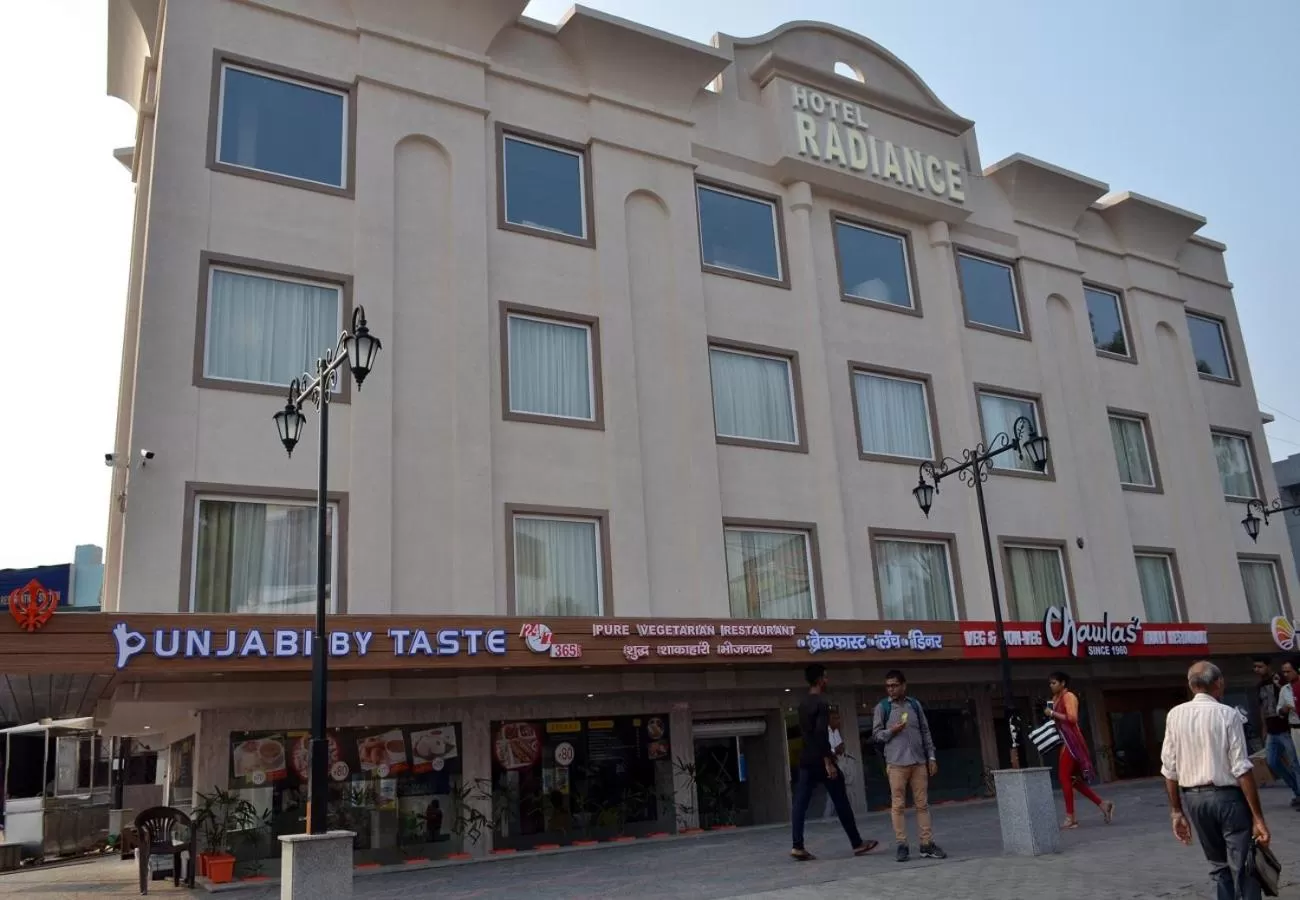 Property building in Hotel Radiance