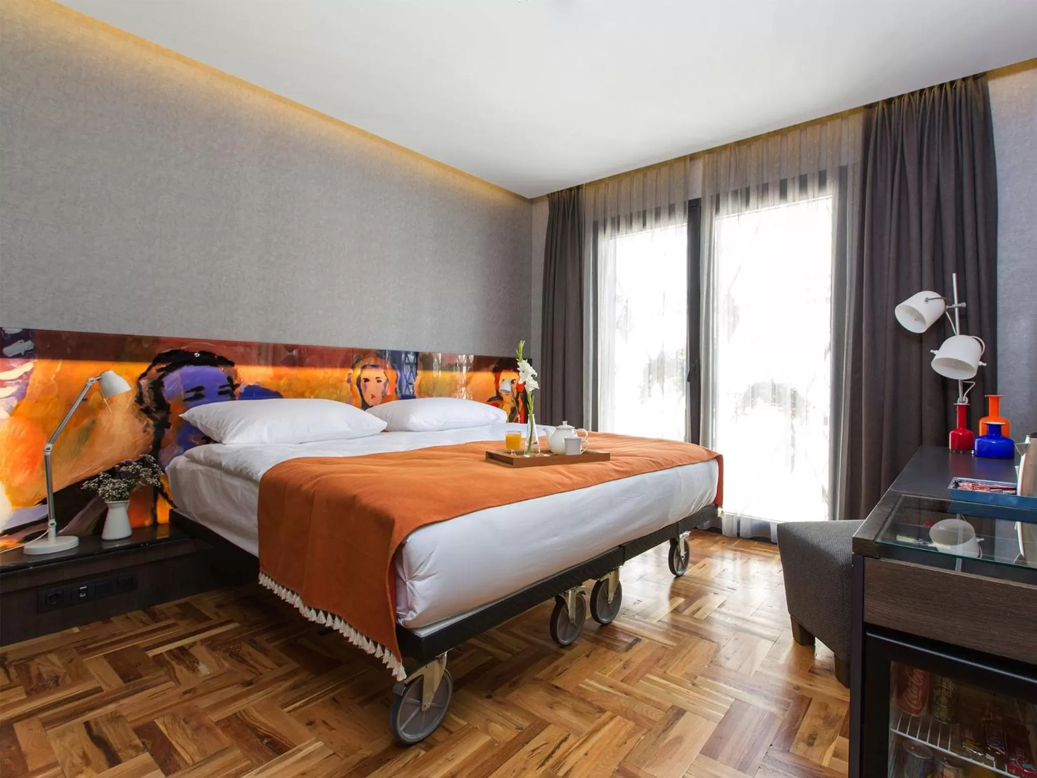 Bed in Lampa Design Hotel-Special Category