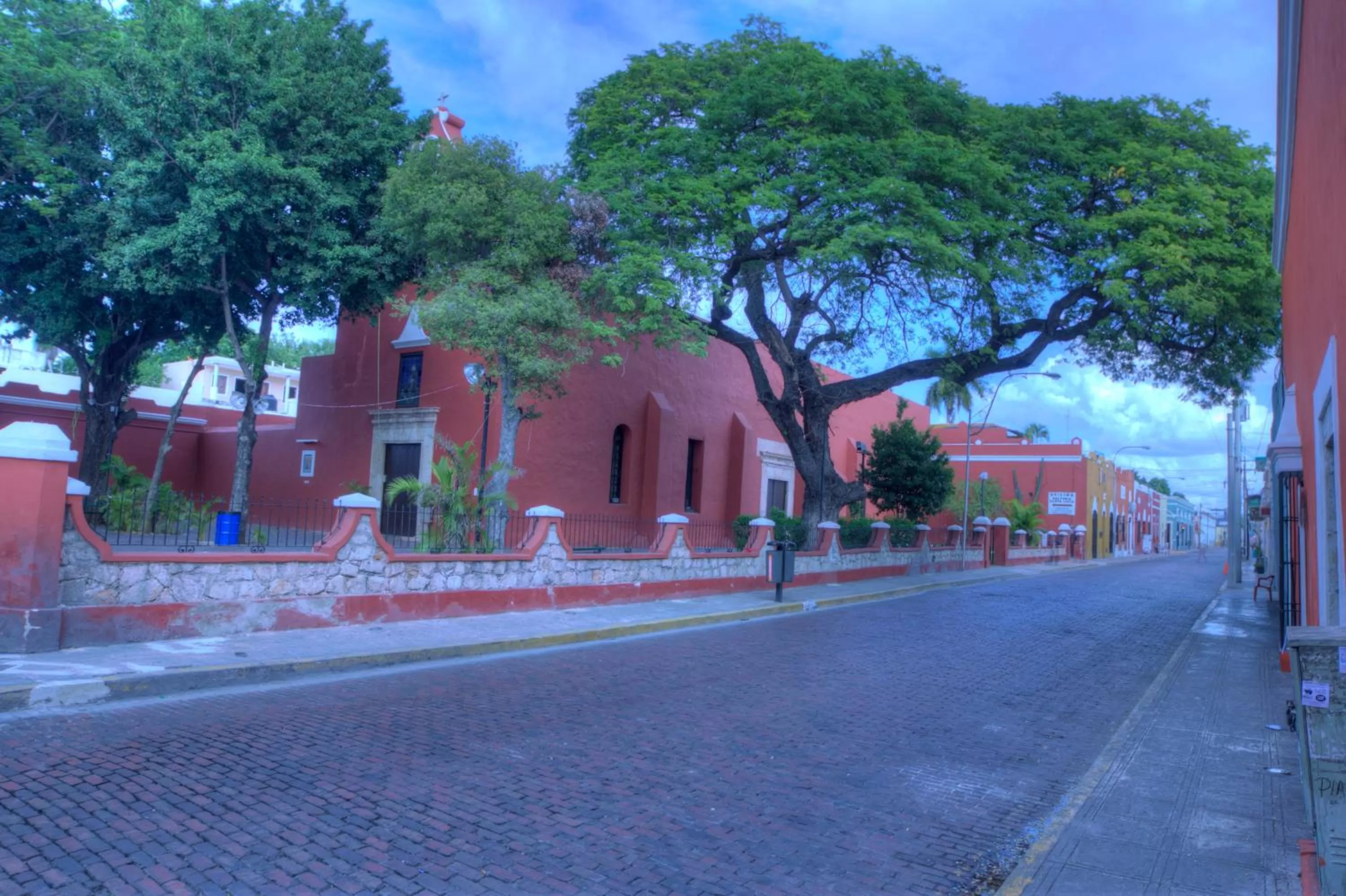Street view in Hotel Luz en Yucatan
