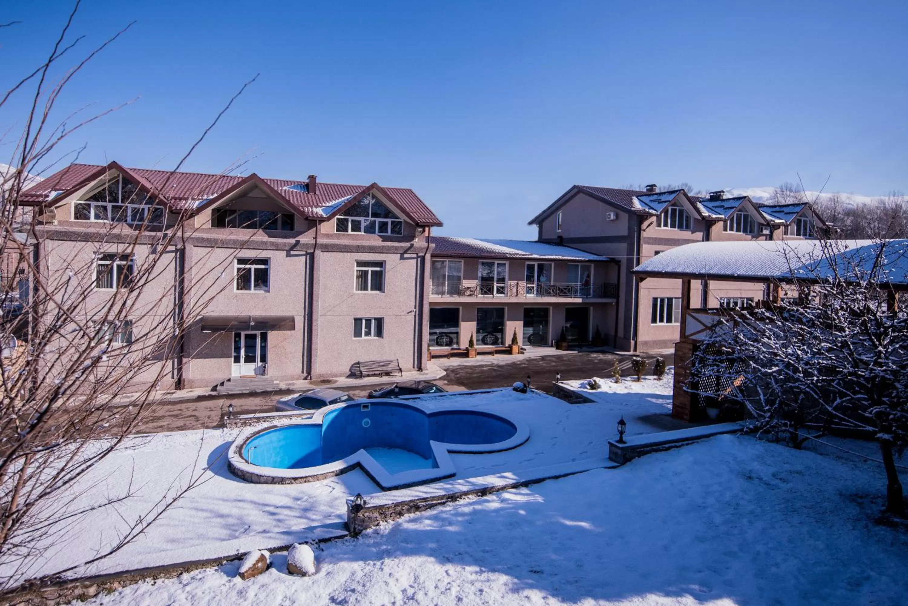 Winter, Property Building in Laguna Hotel