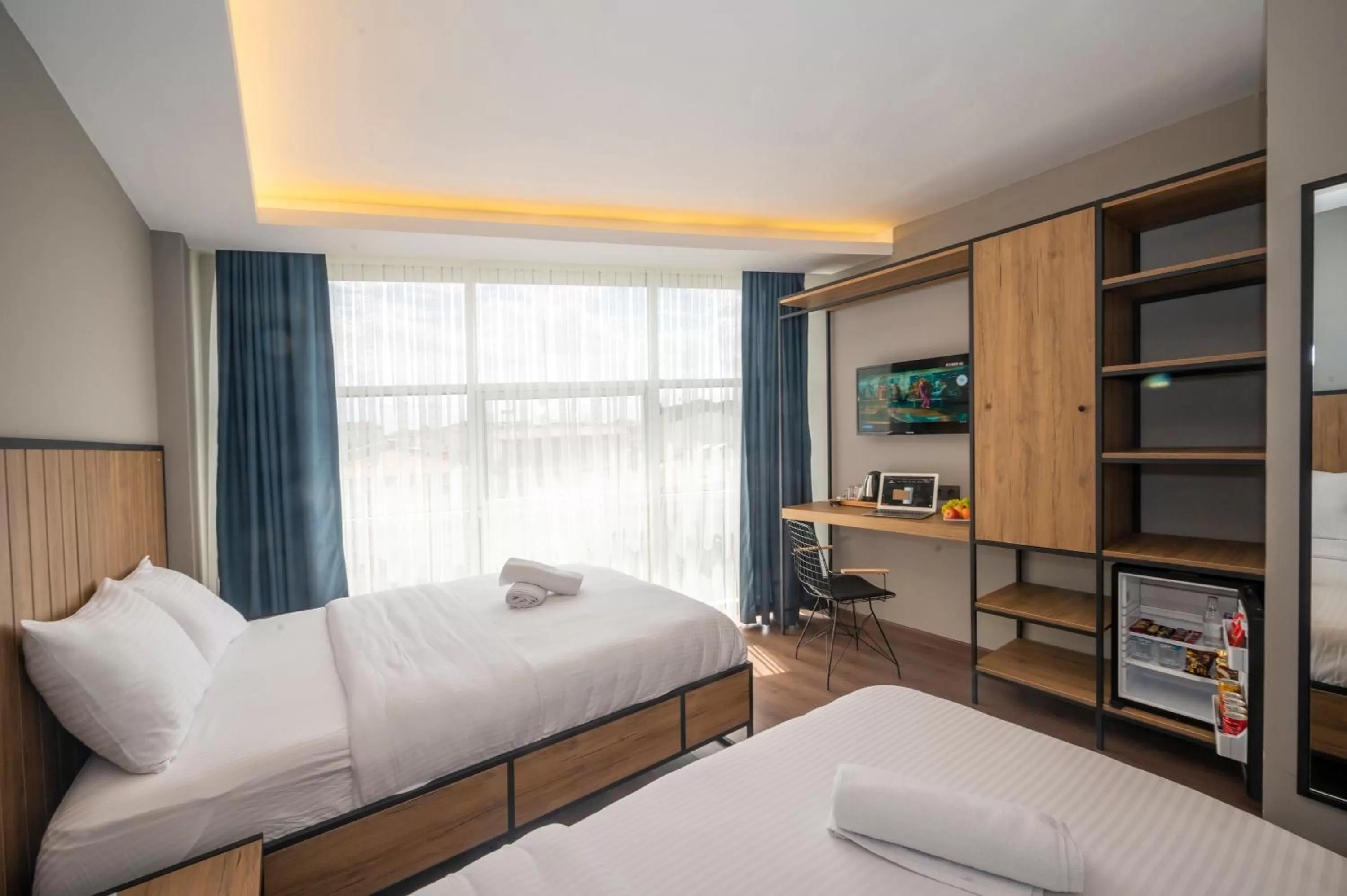 Photo of the whole room, Bed in Çorlu Dem Hotel